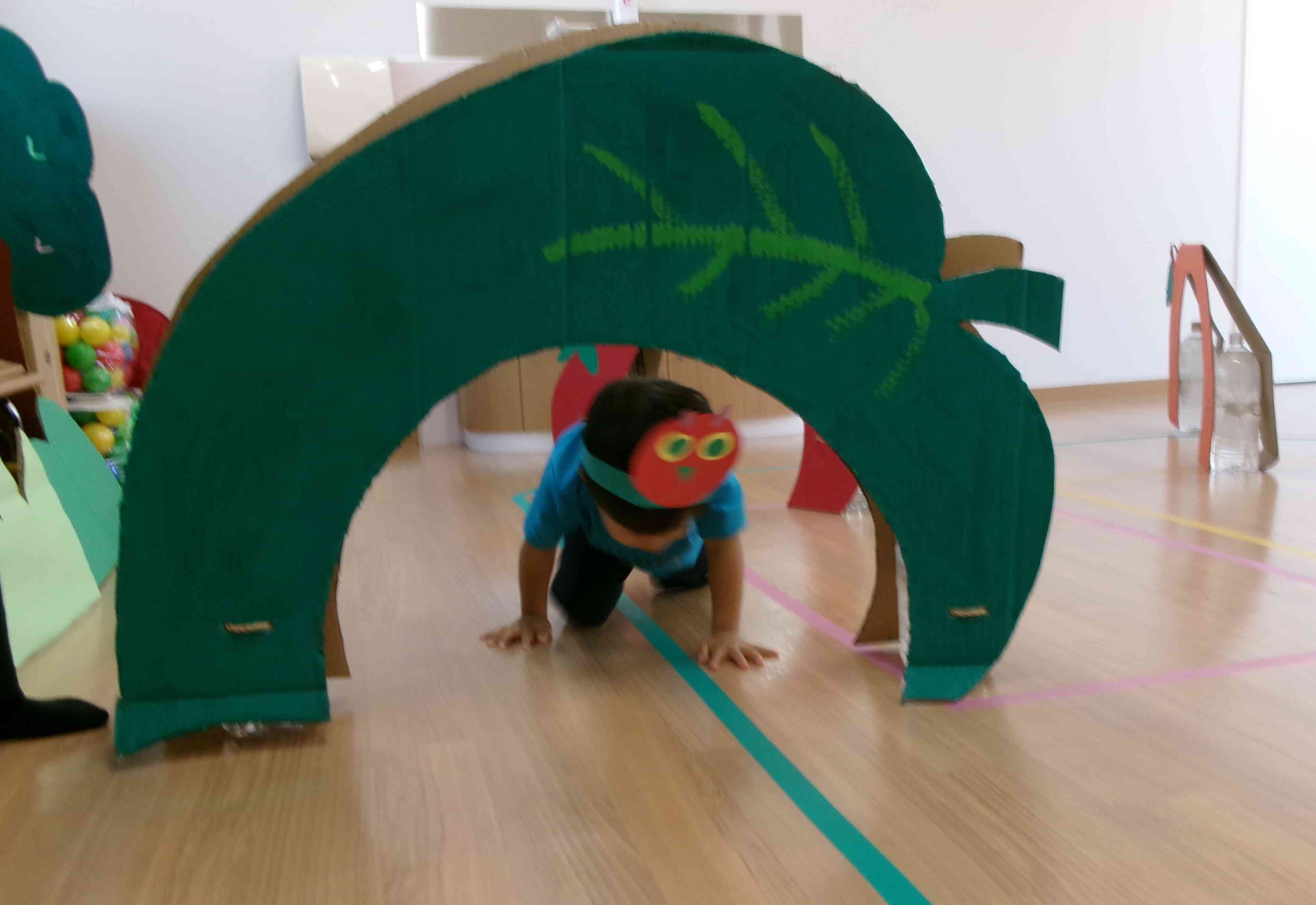 あおむしになって・・・