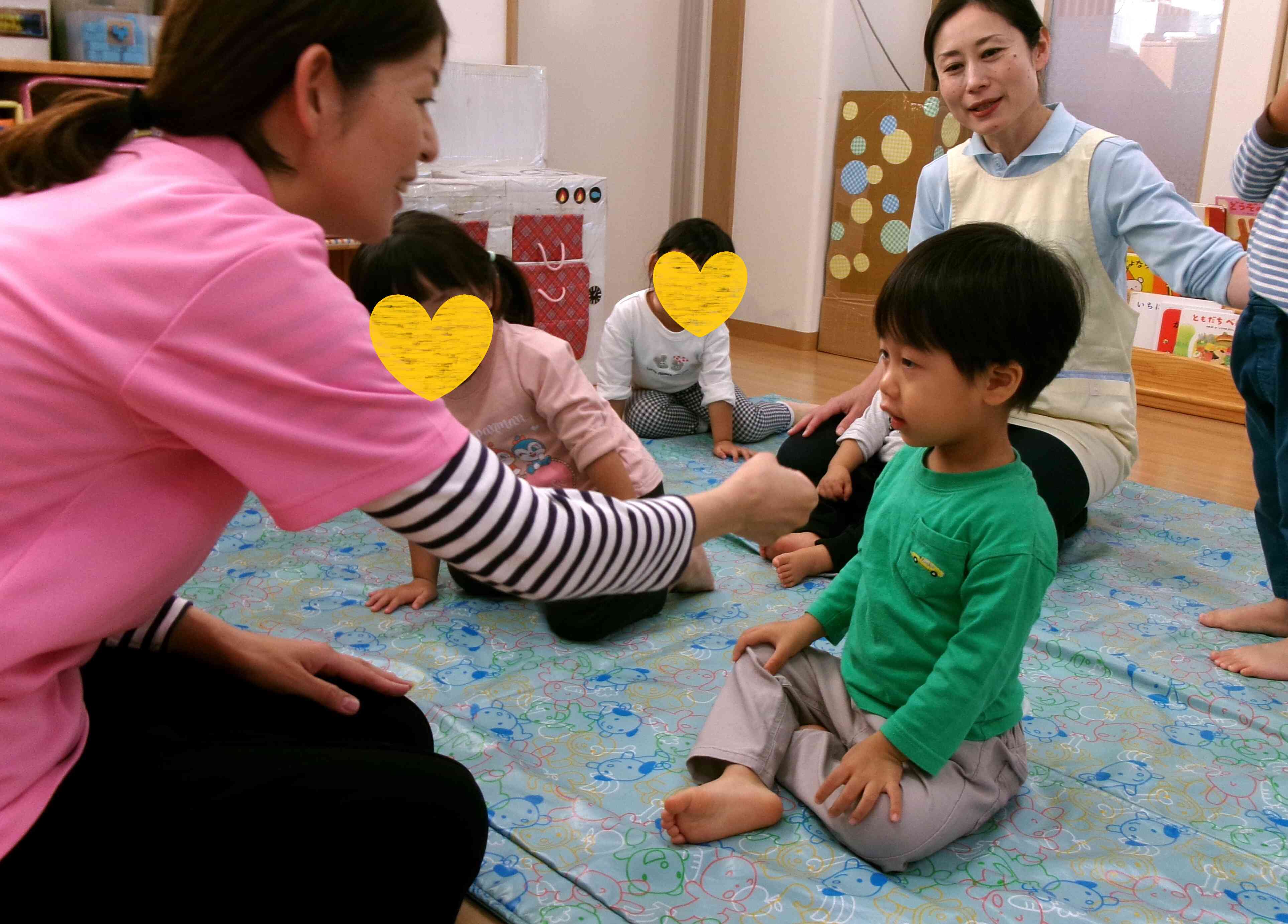 Ｉ’m〇〇！今日も上手にお名前言えました！