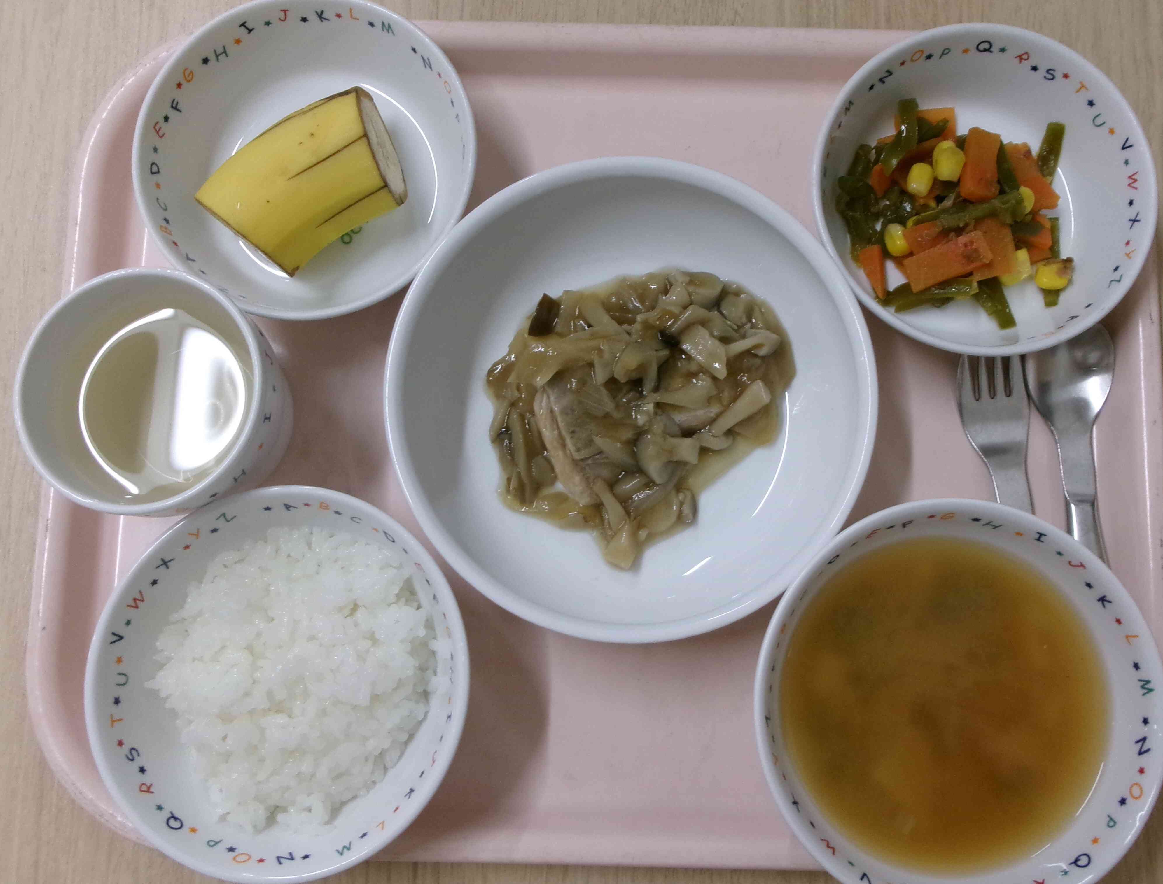 １１月２１日和食の日の給食