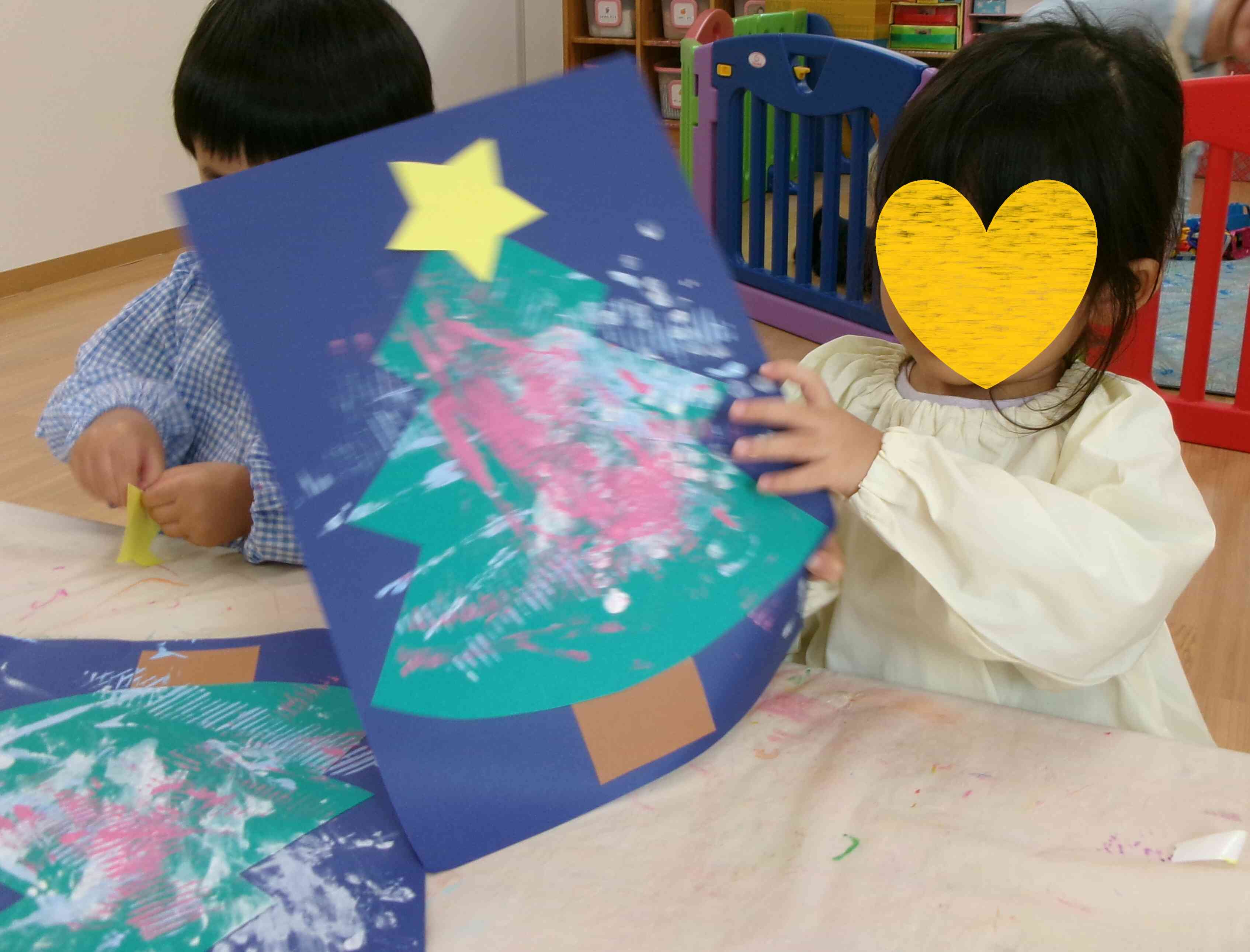 すてきなツリーができたね!