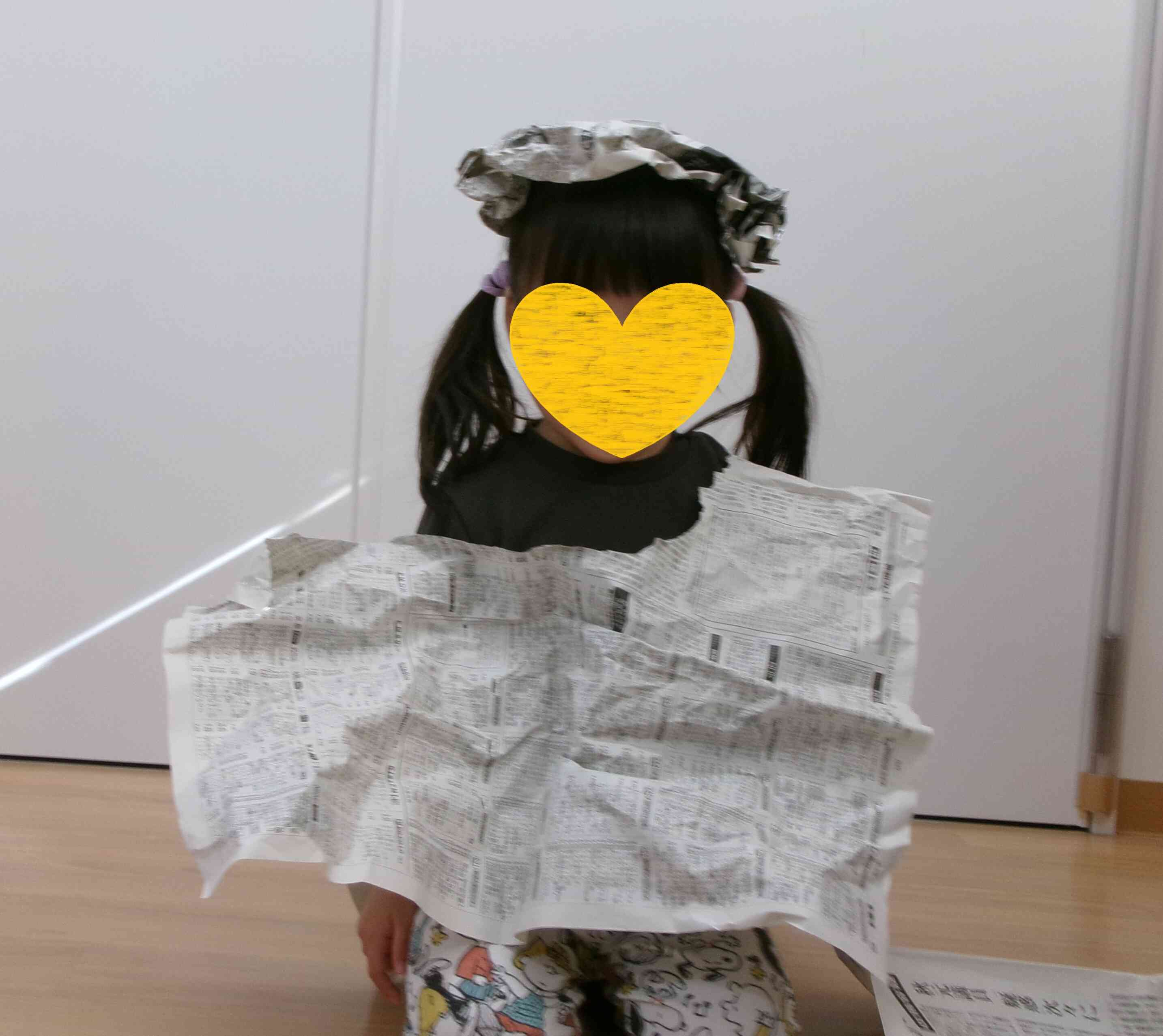 お洋服と帽子ができたね！