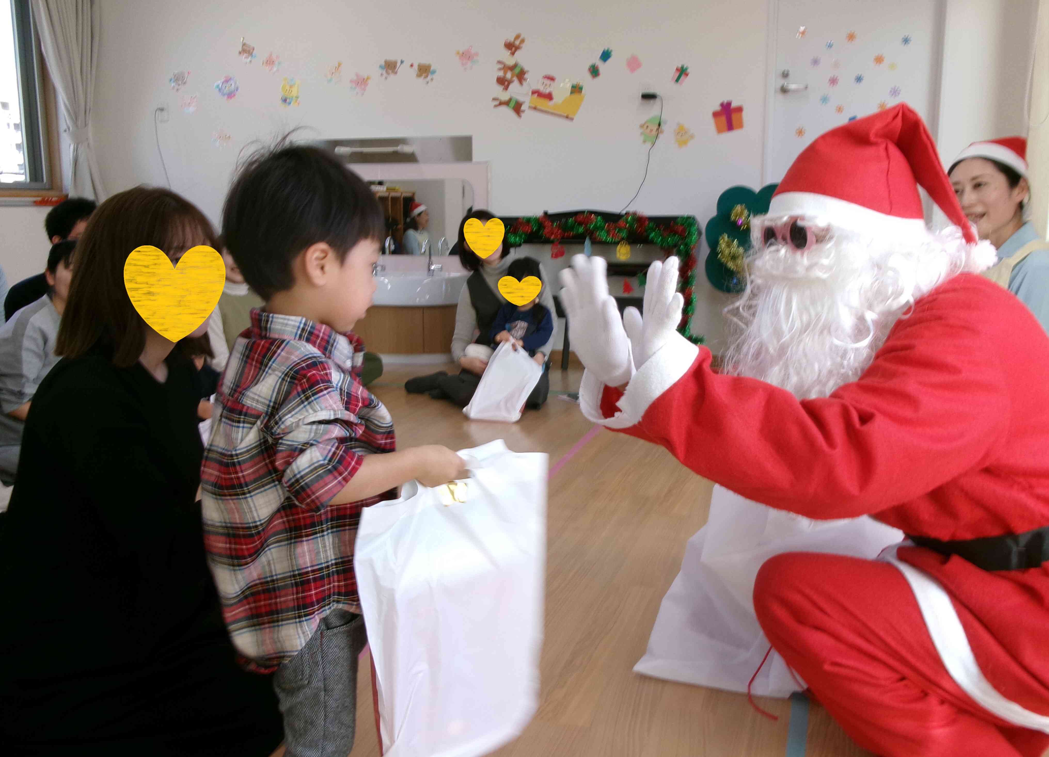 サンタさんが来てくれたよ！