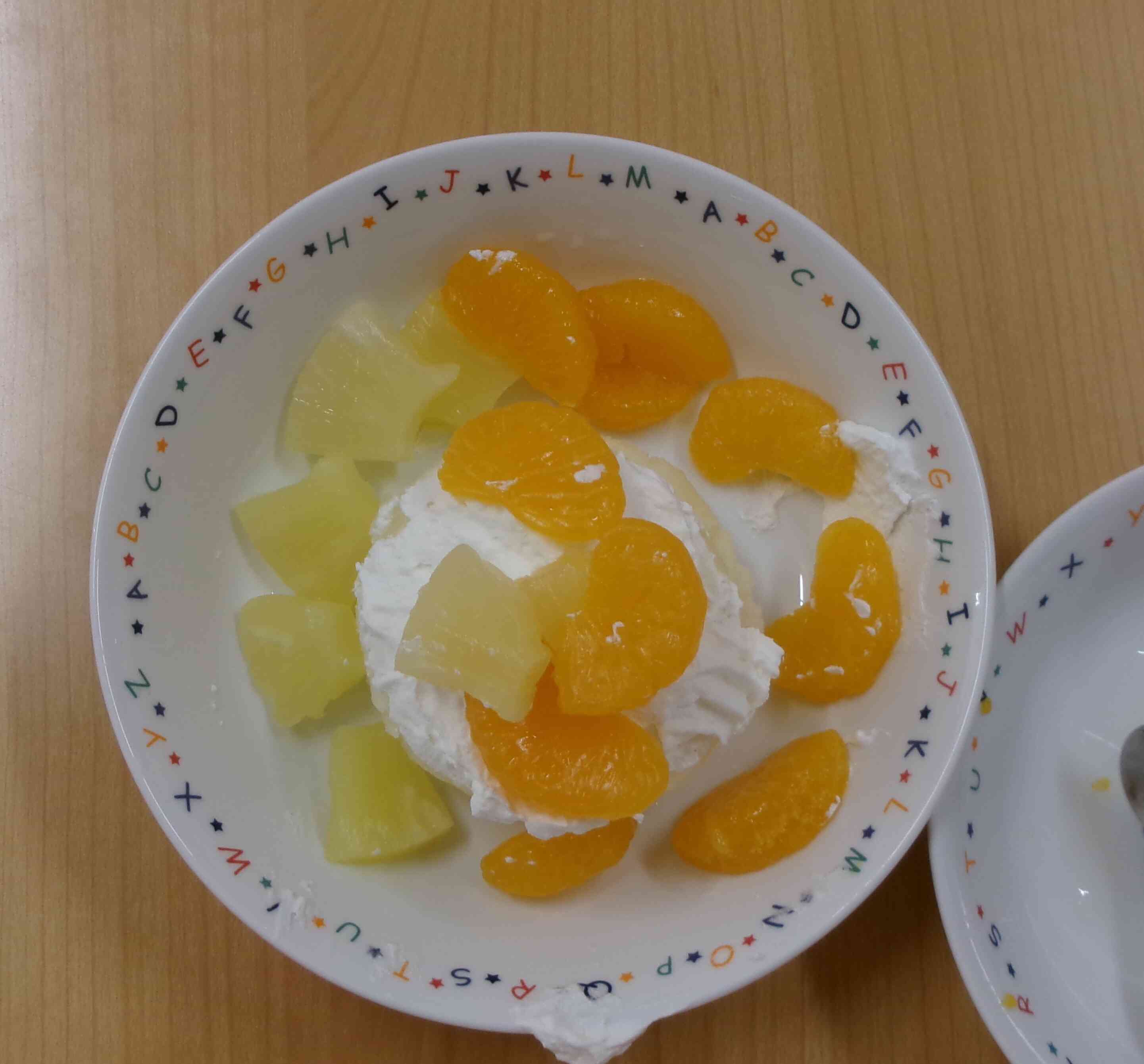 ケーキの完成！