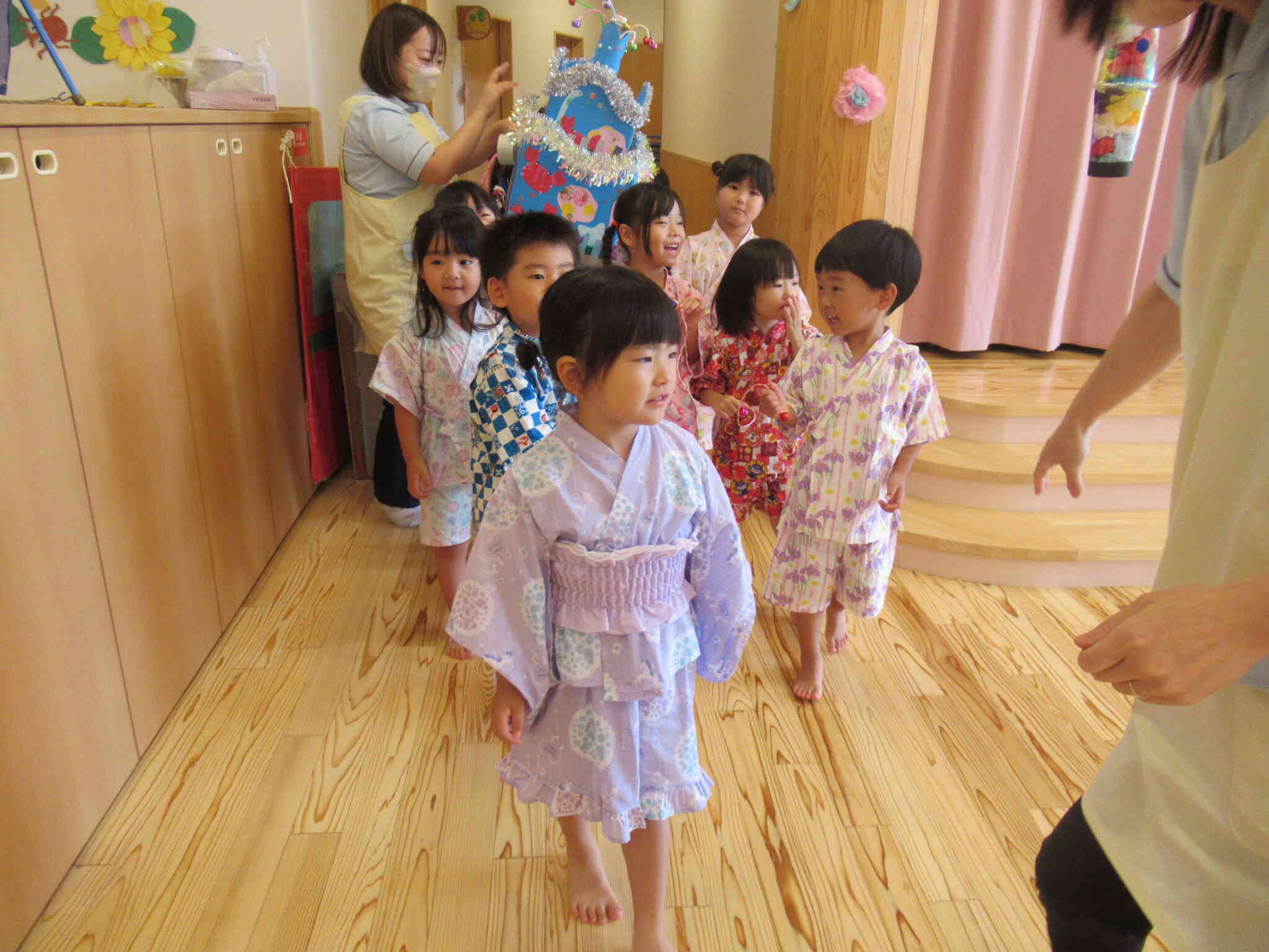 夏祭りごっこ