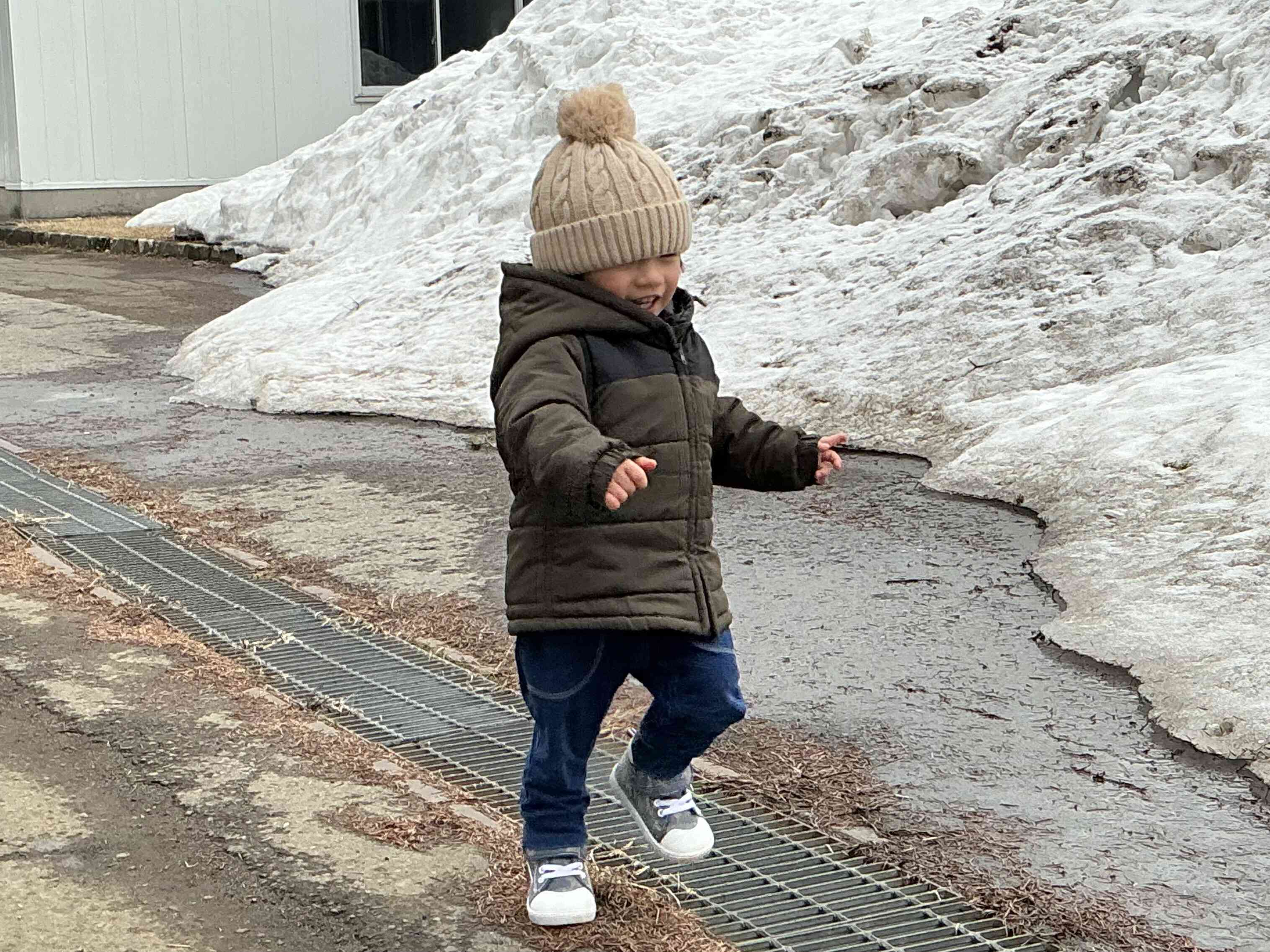 上手に走ってます！