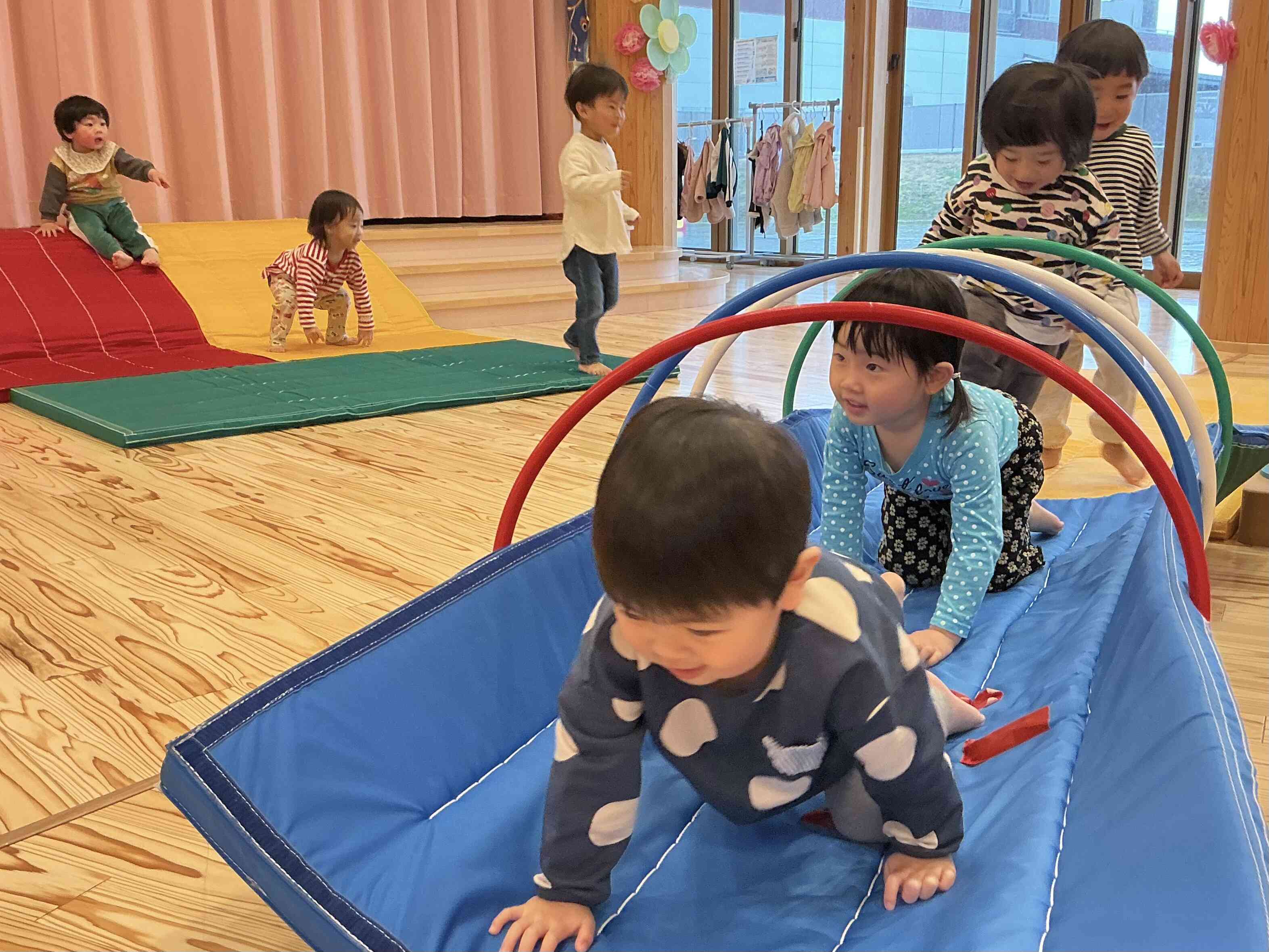 たくさん体を動かすぞ！