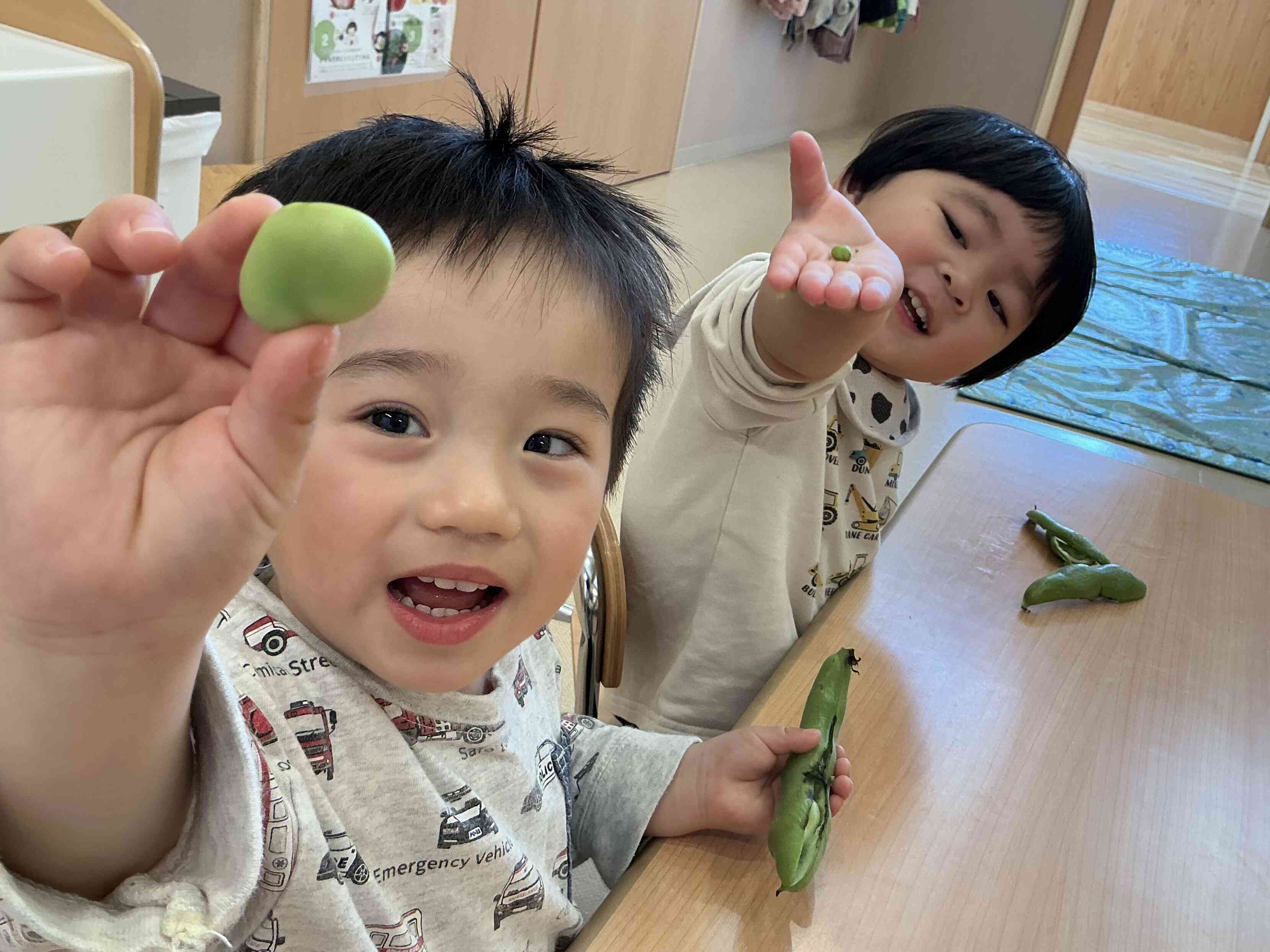 とっても上手に剥けました！