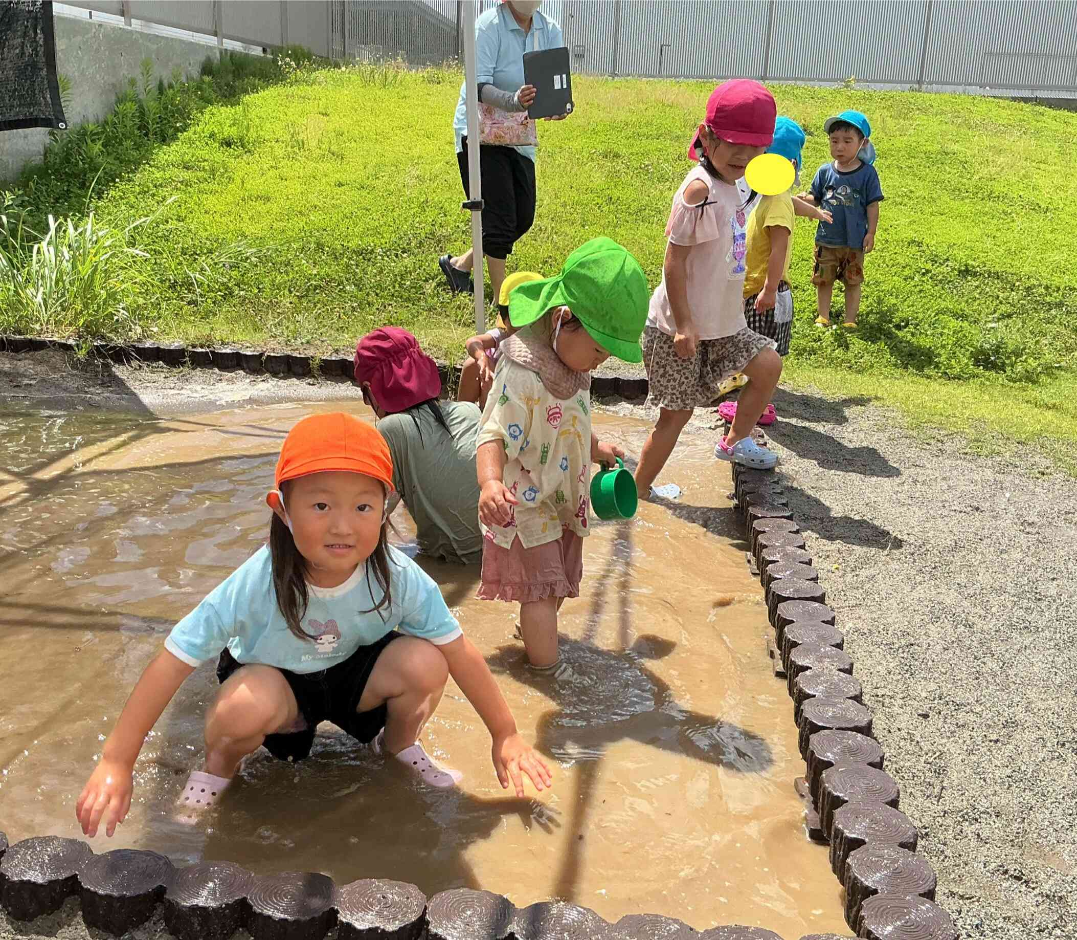 足が見えなくなっちゃった！