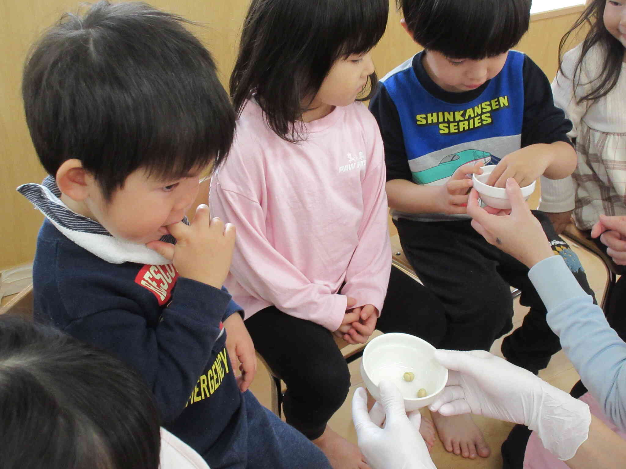 大豆ってどんなにおいがするのかな？