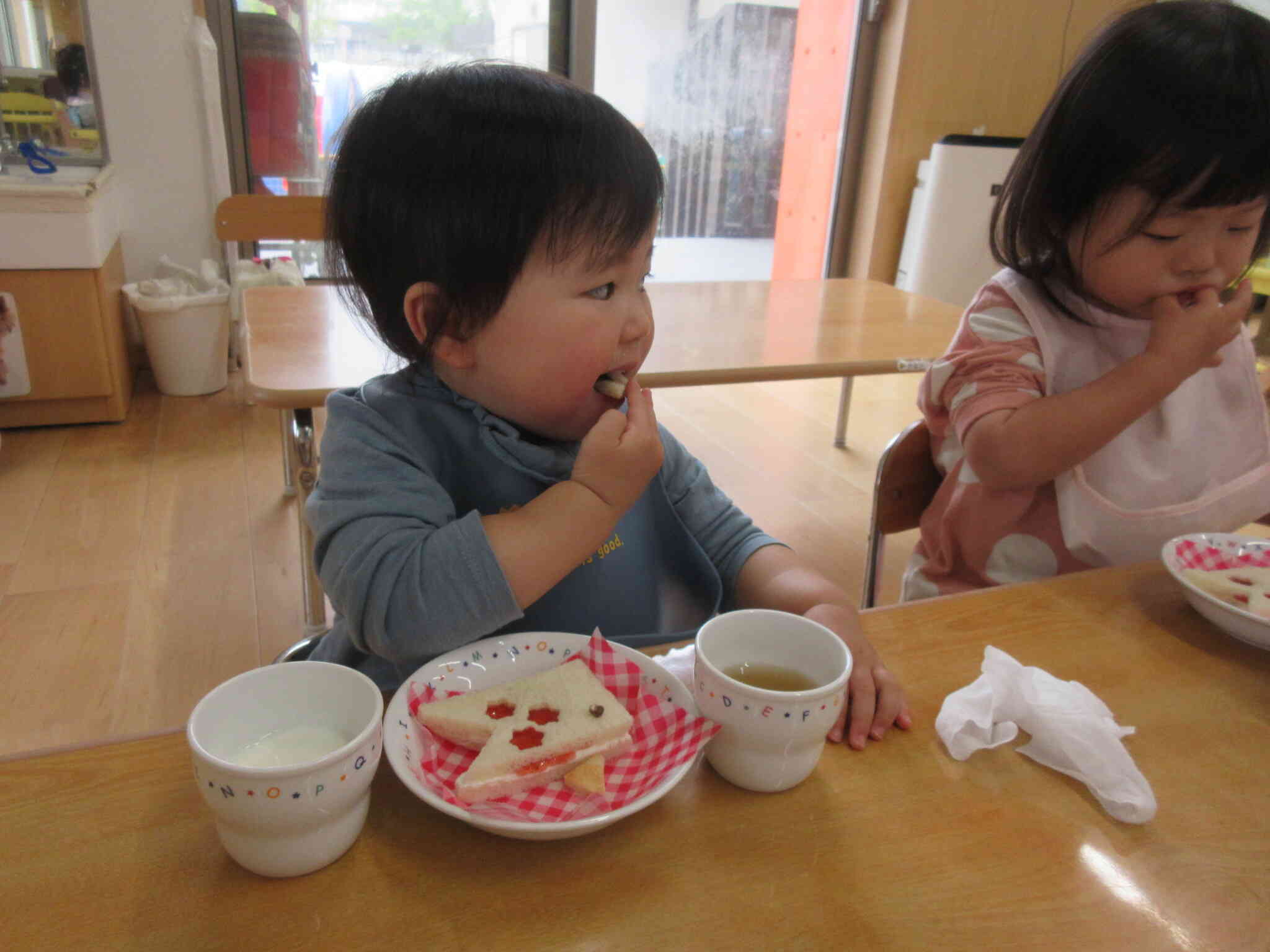 一緒に食べると美味しいね。