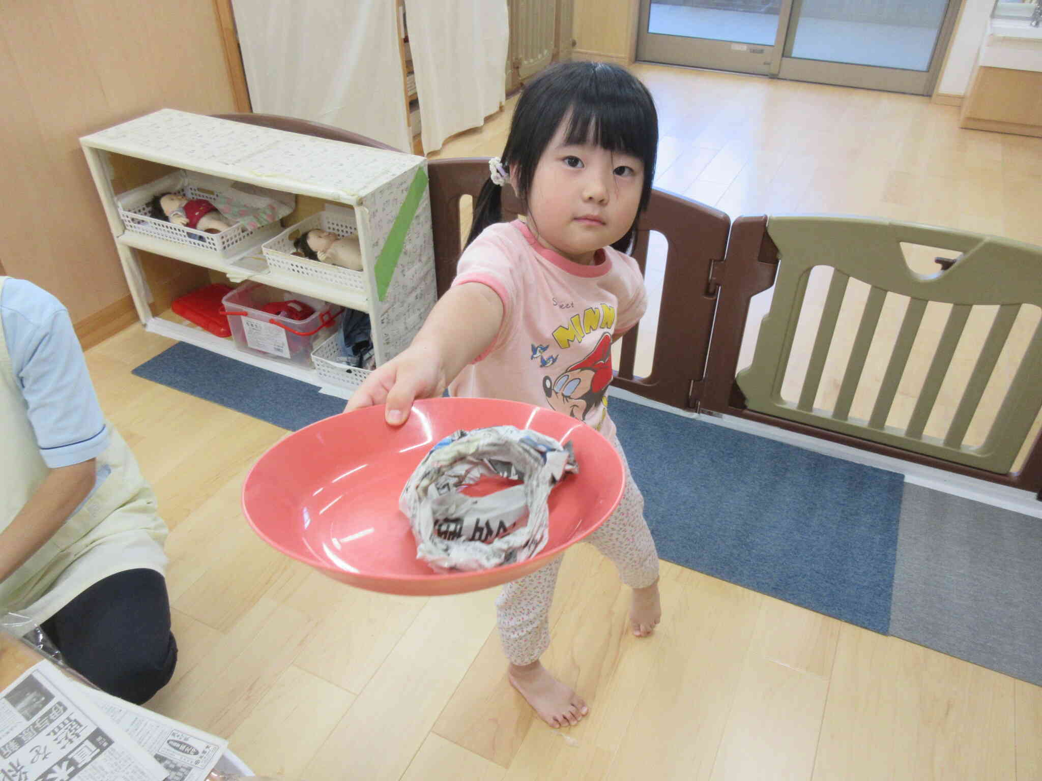 ドーナツの形できたよ！