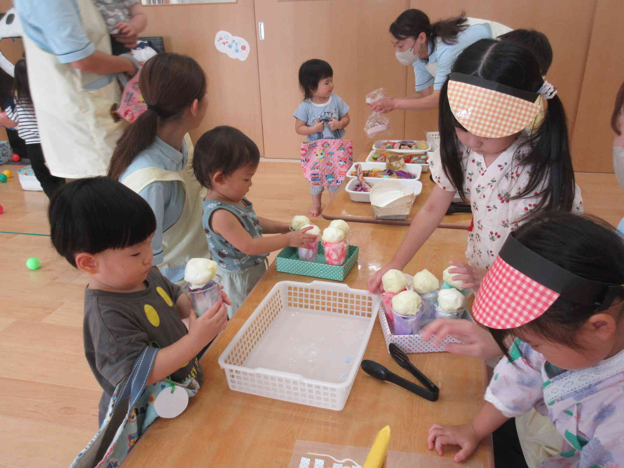 夏祭りごっこ①