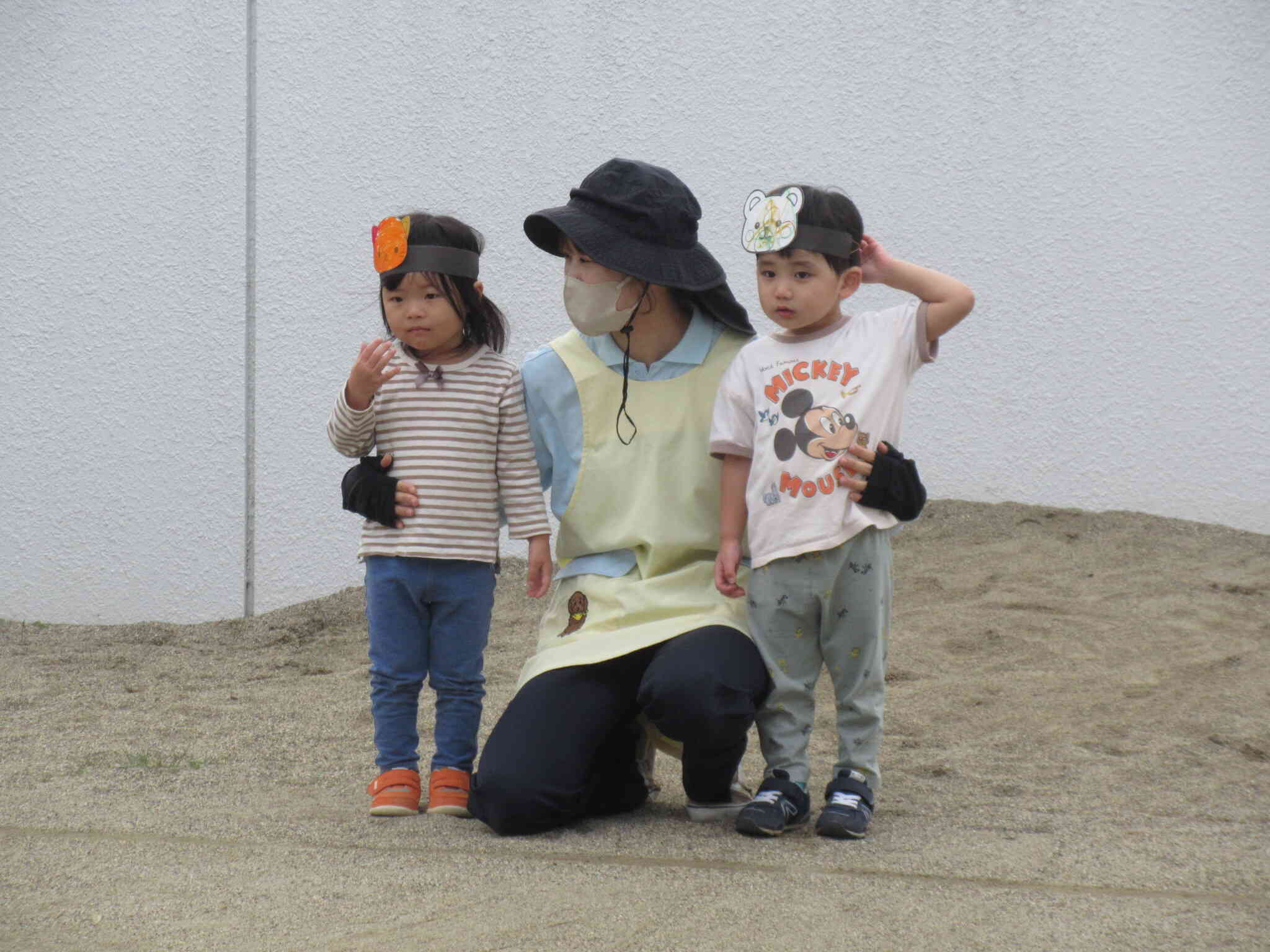 お面が素敵だね～！