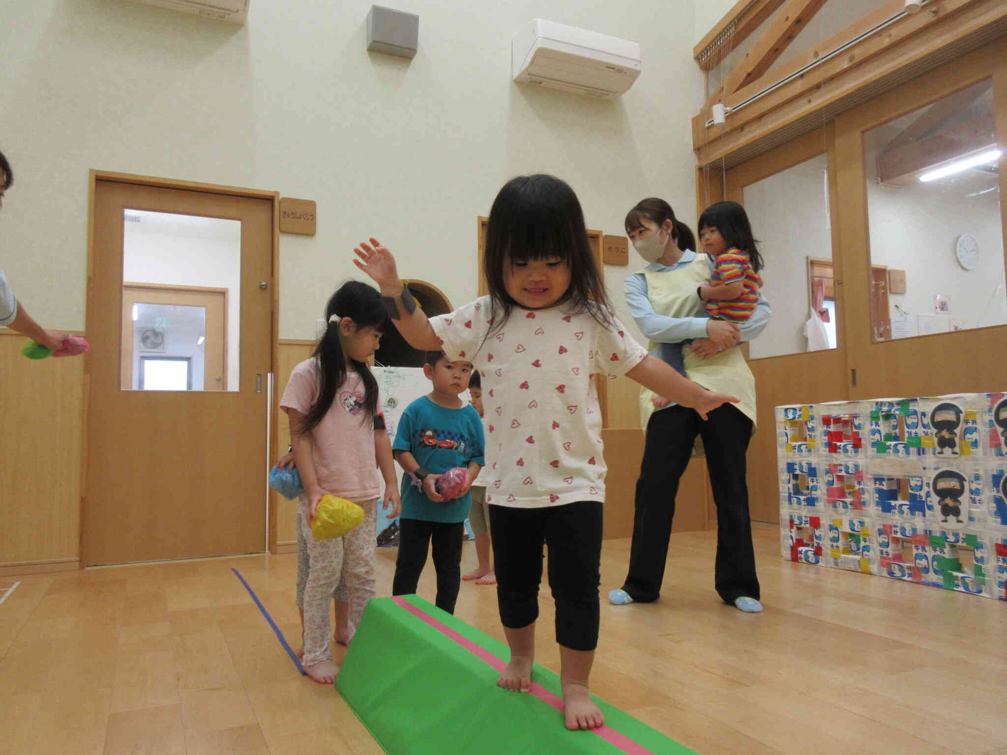 バランスの術ー！