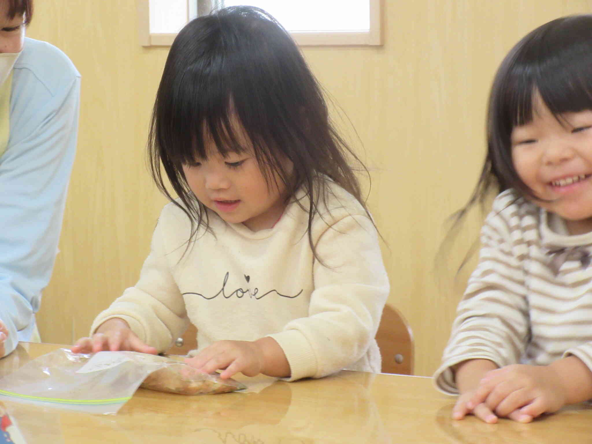 順番に混ぜ混ぜ～！！