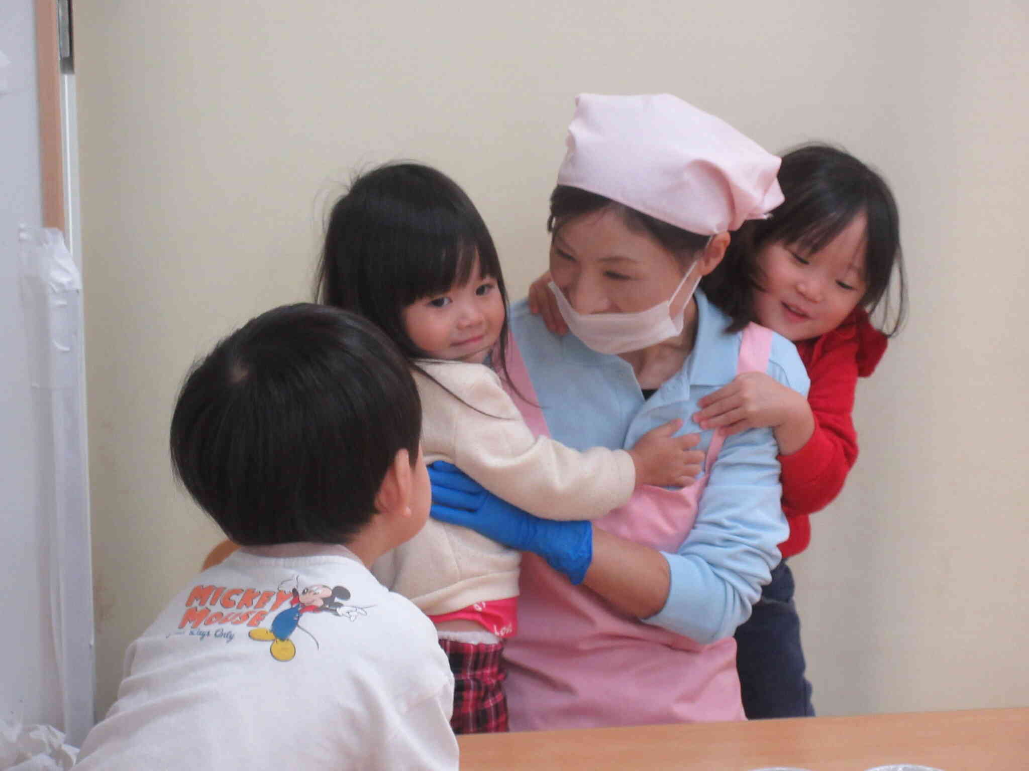 調理師さん、大好き！今日はありがとう・・