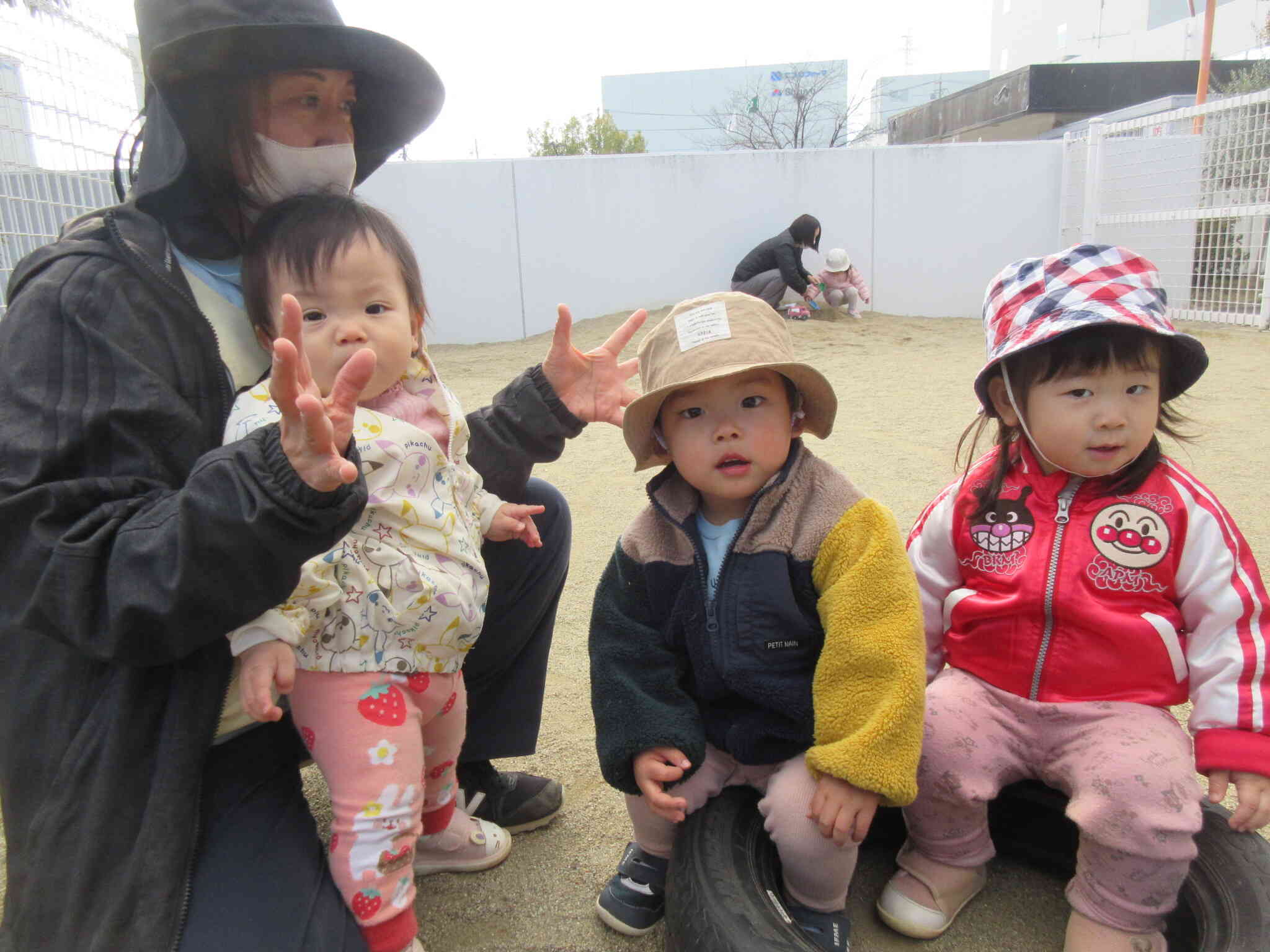 お外気持ち、気持ち良いね!