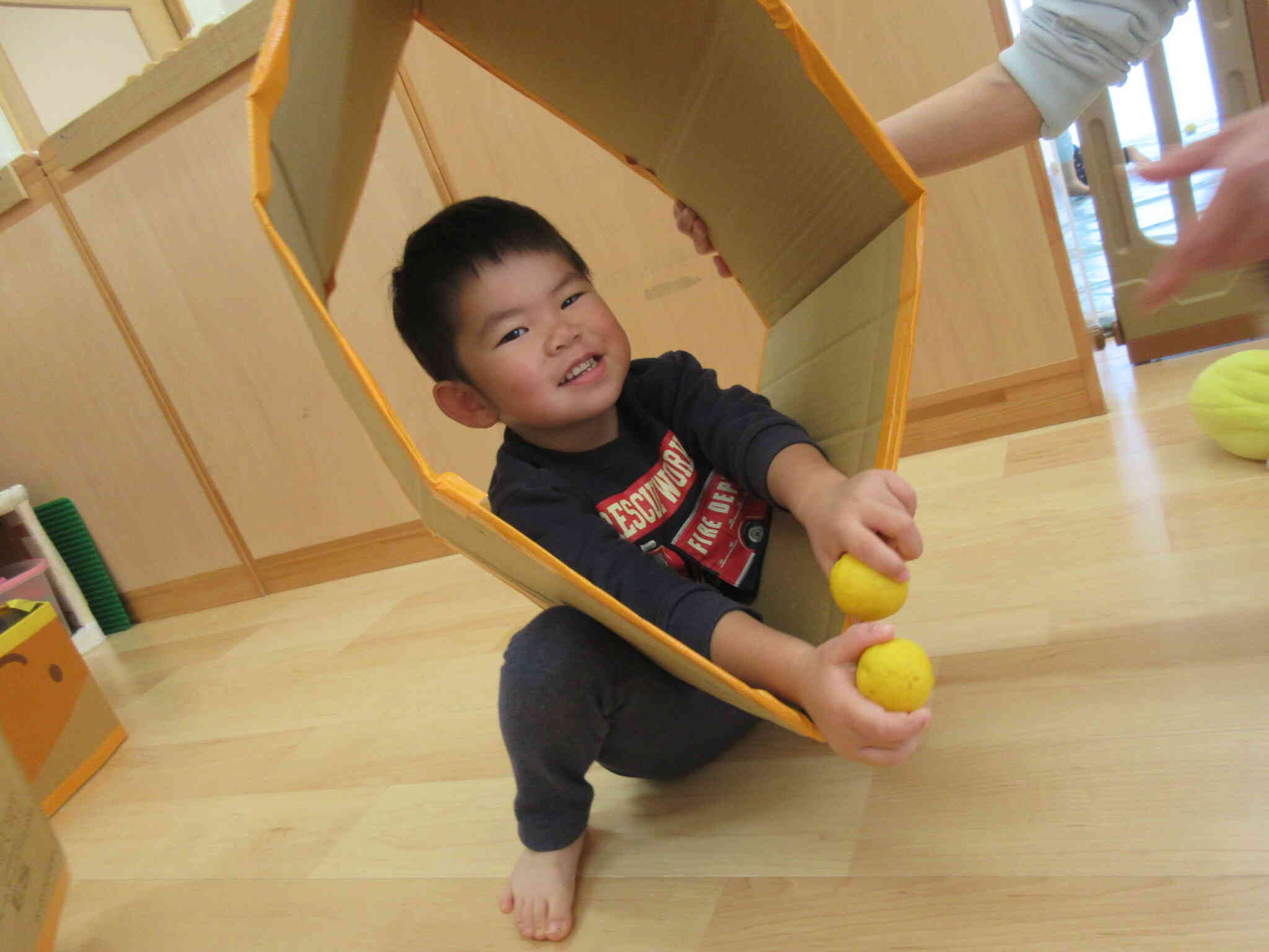 お風呂の中から