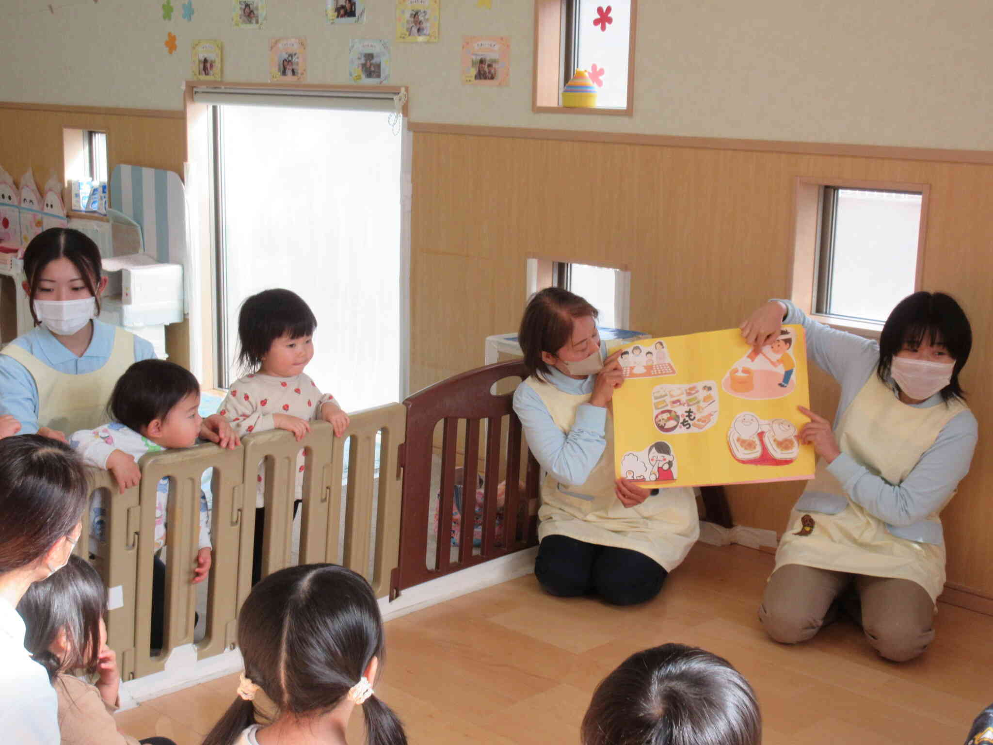 お正月のお話を聞いたよ！！