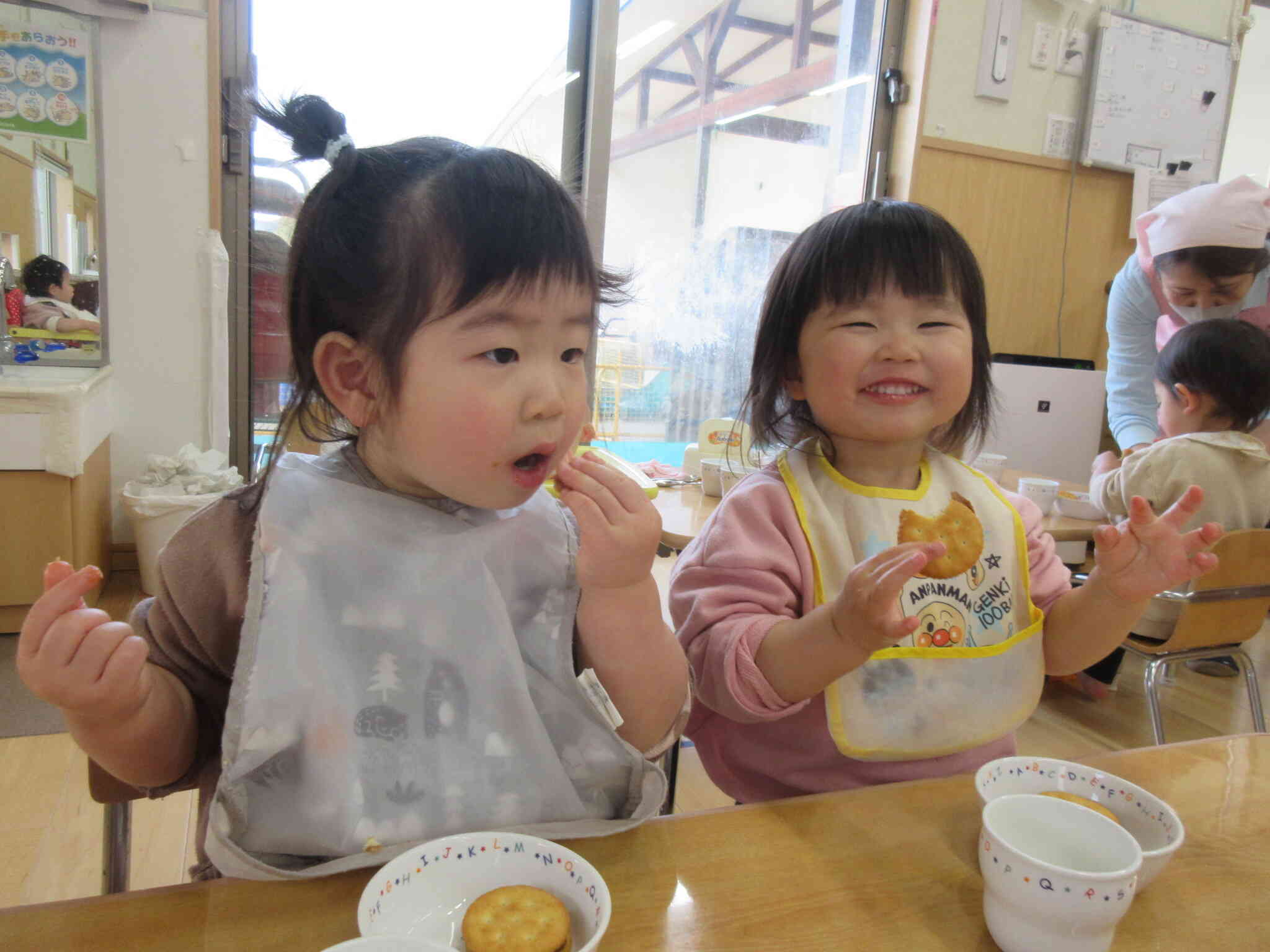 おやつ・・一緒に食べると美味しいね！