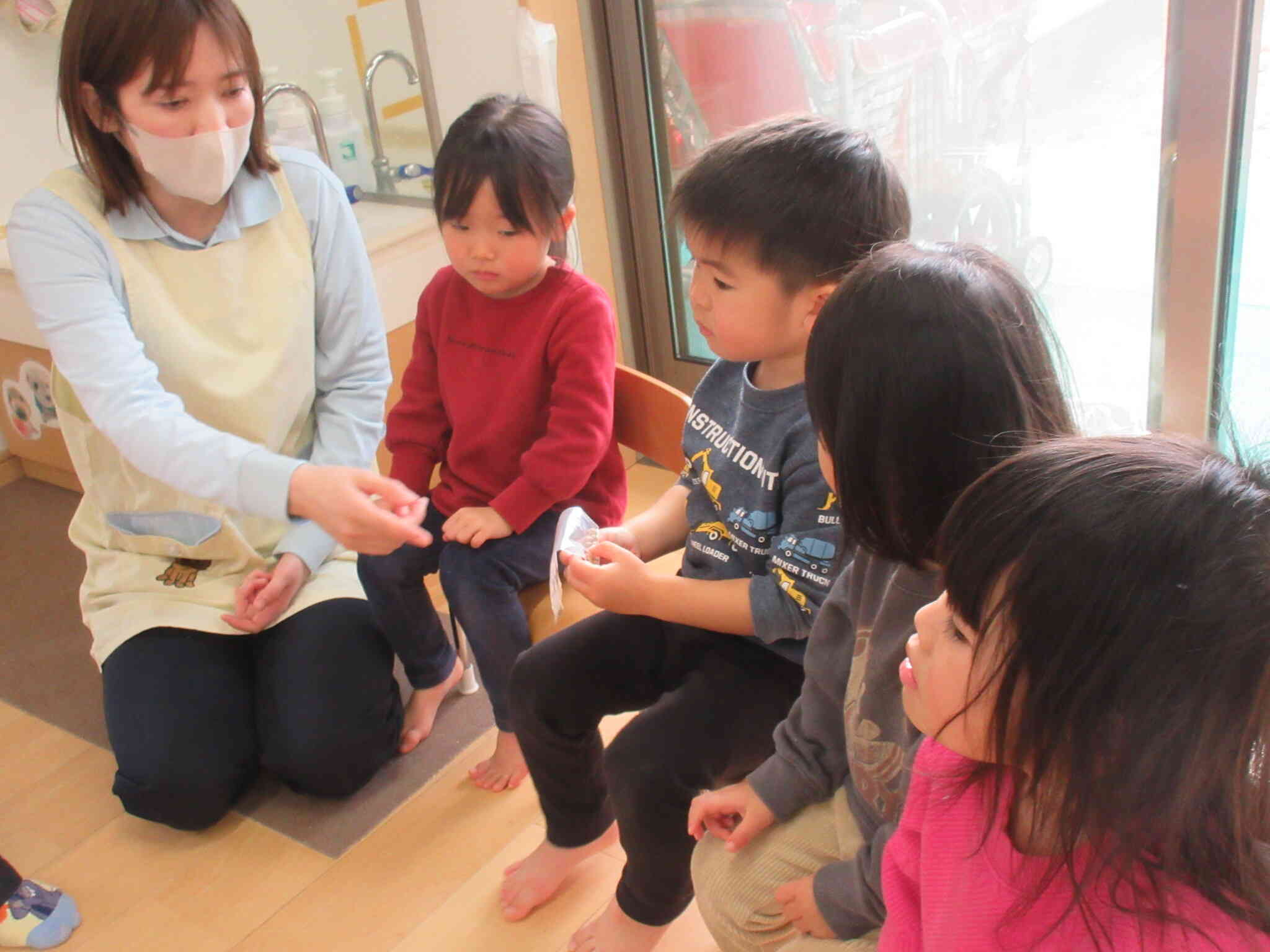 どんな感触かな！？