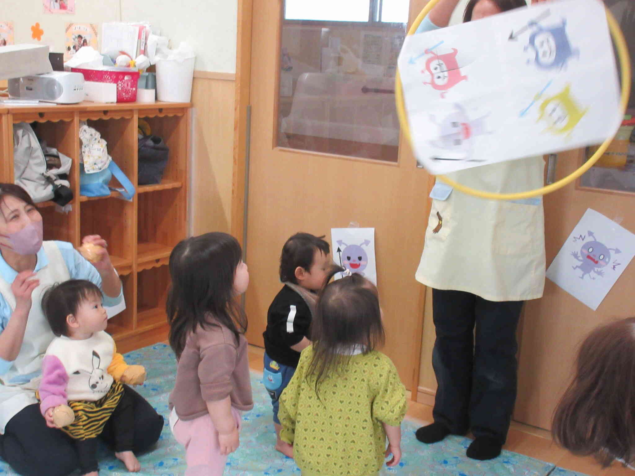 ひよこぐみさんの様子は…