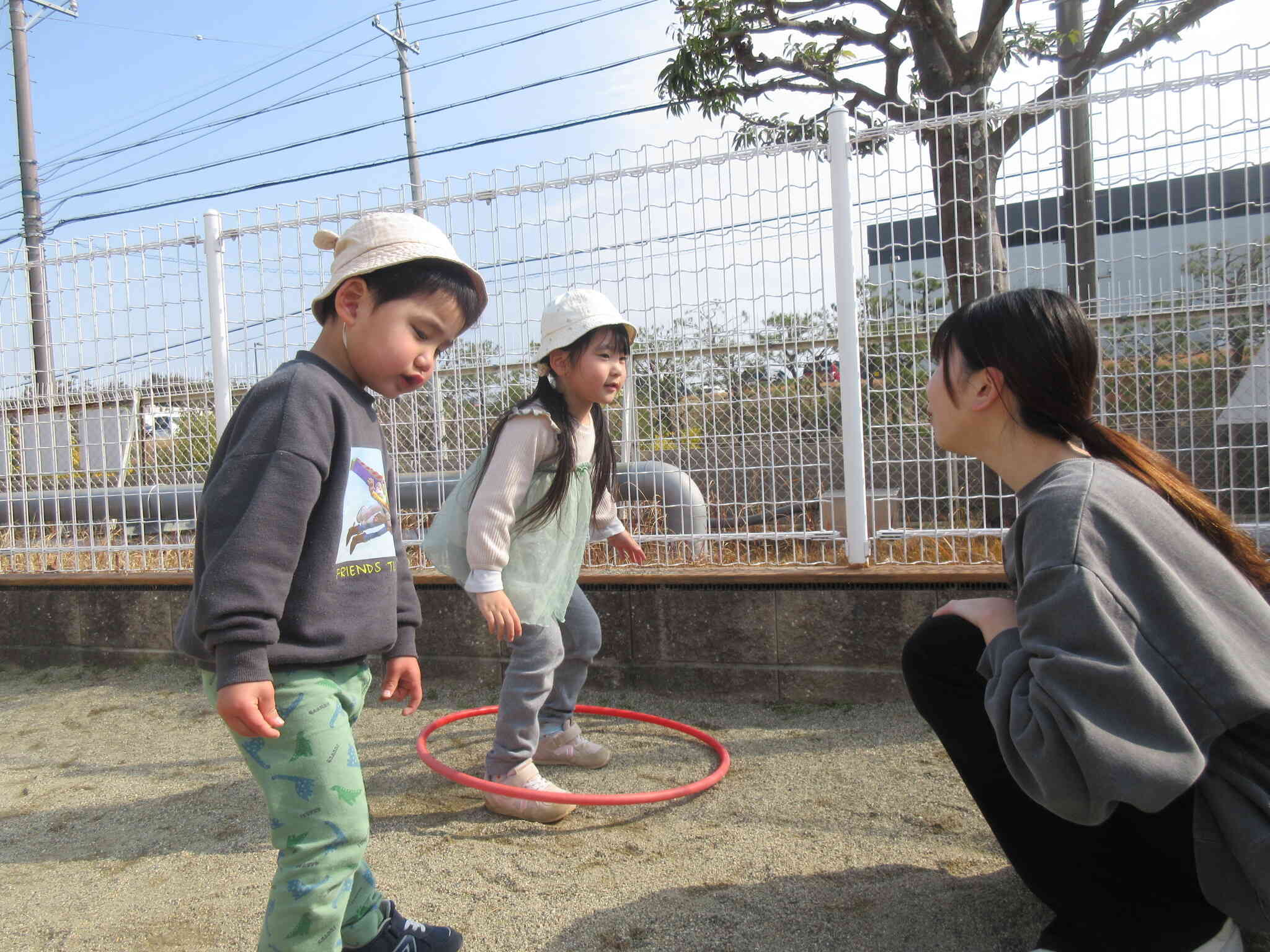 見ててね！ジャンプ！！