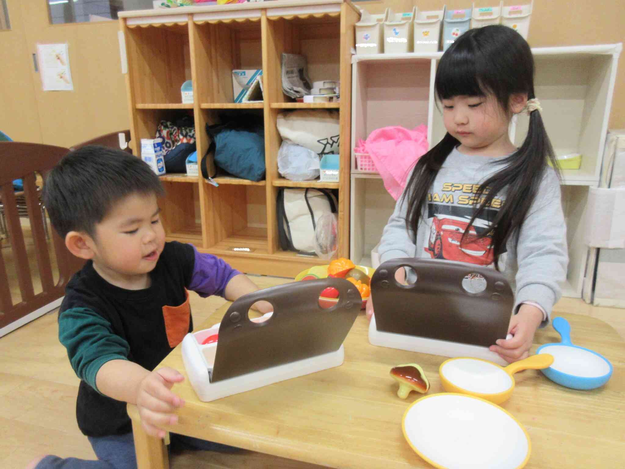 お友だちと楽しいね♪