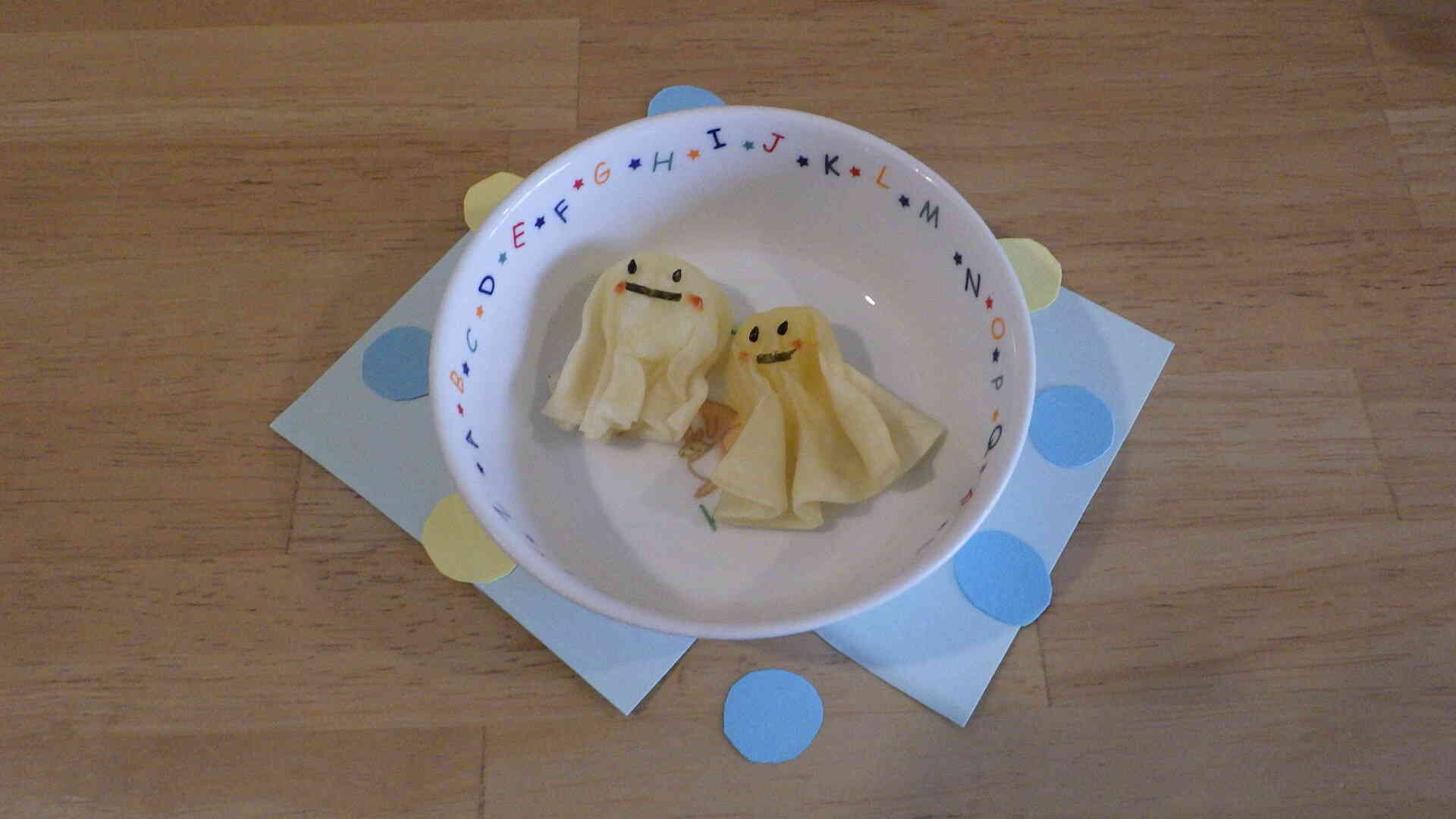 季節おやつ　「てるてるぼうず」