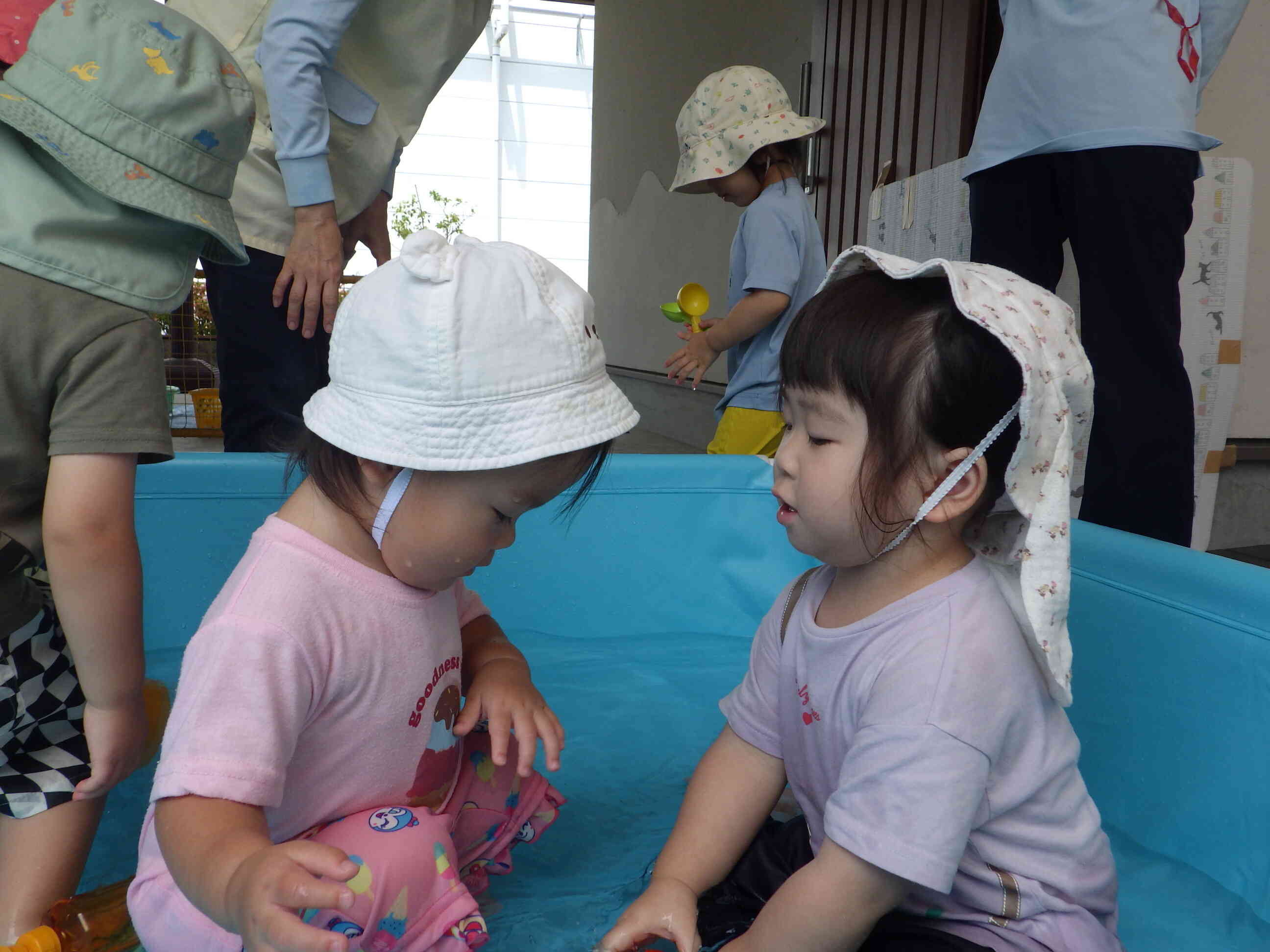 きもちいいね～♪