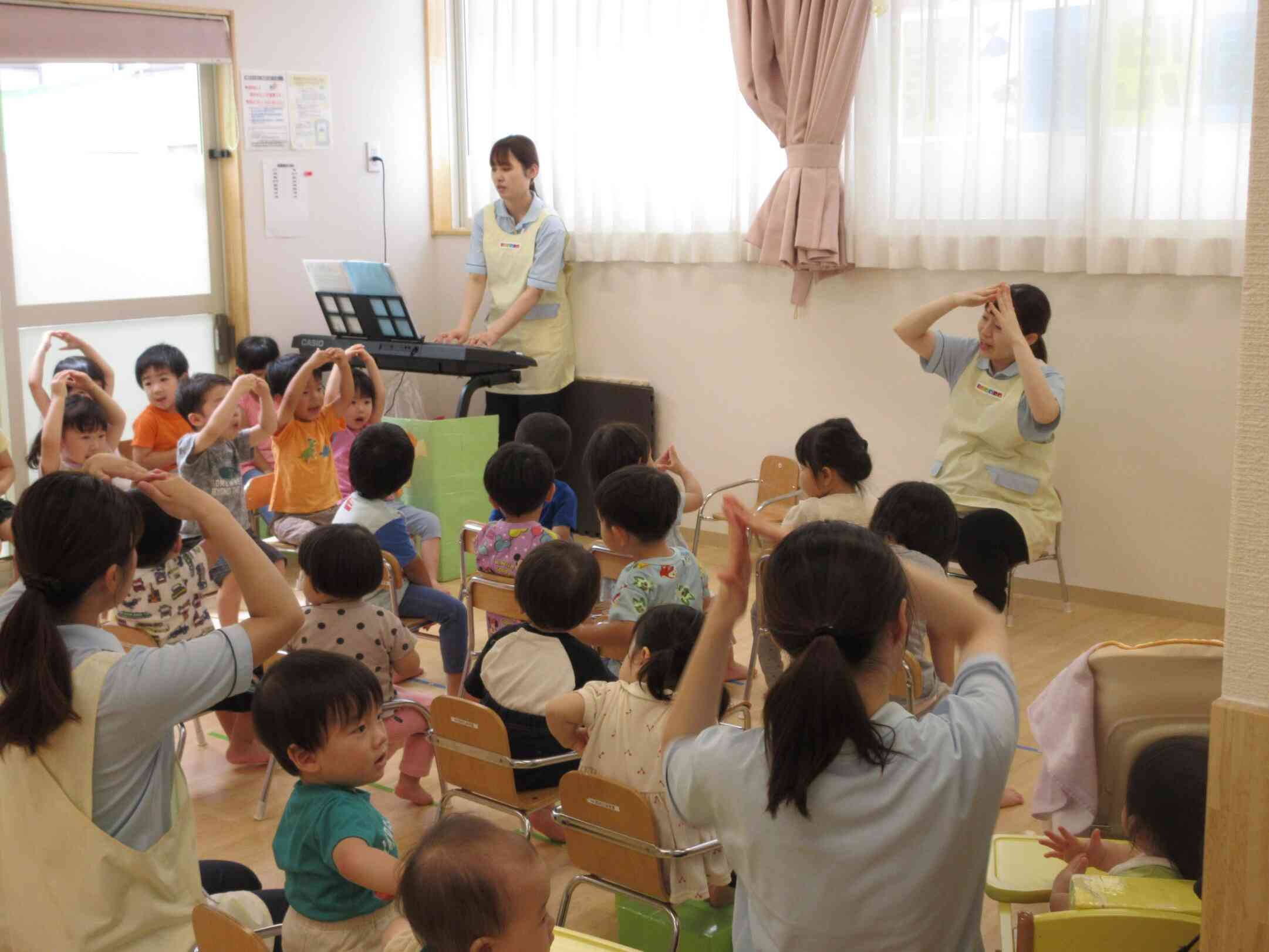 みんな揃って帰りの会♪♪