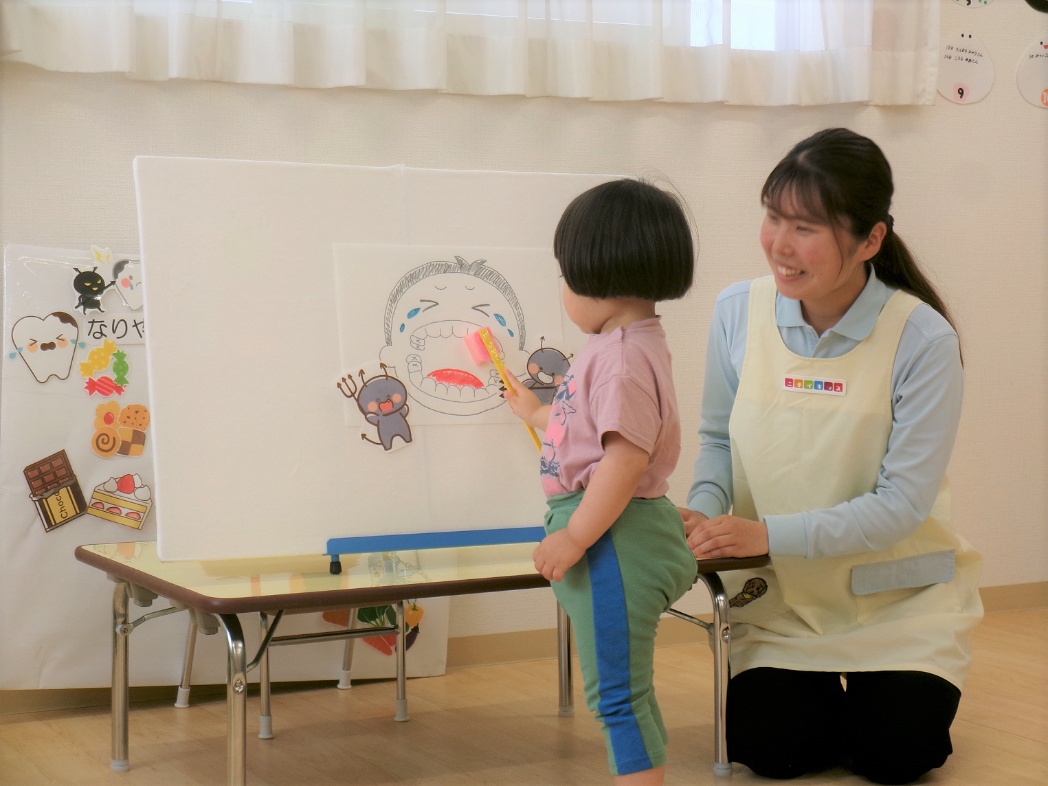 食育【虫歯予防day】＆さつまいもの苗を植えたよ！