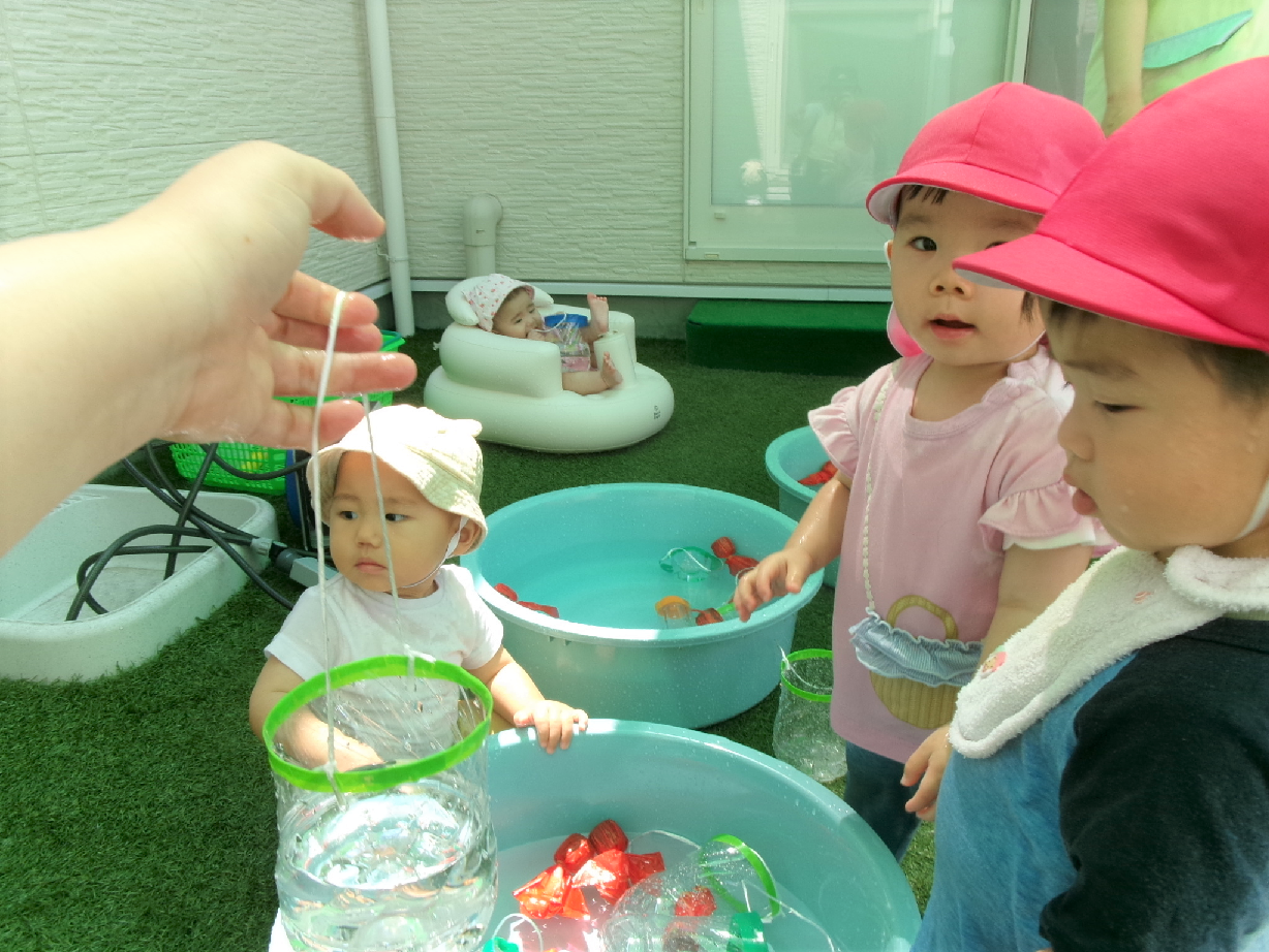 ひよこ・あひる組さんも♪