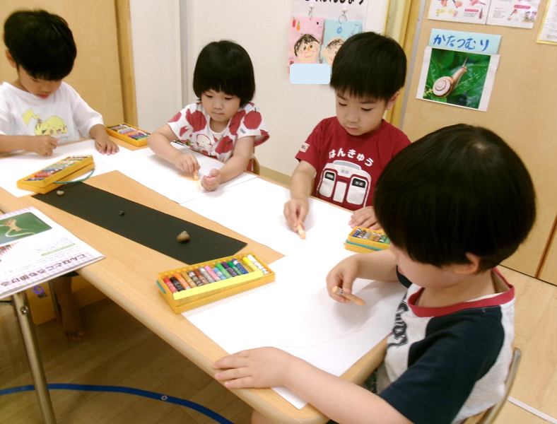 【STEAM教育】かたつむりの絵画をしよう！