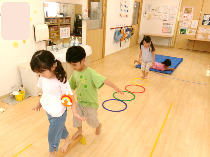 幼児クラスは、運動遊びを楽しみました♪