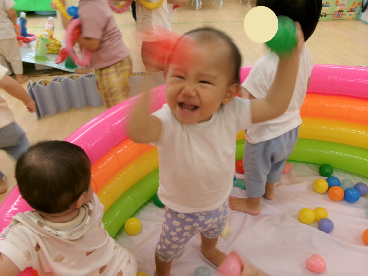 室内遊びを楽しみました♪