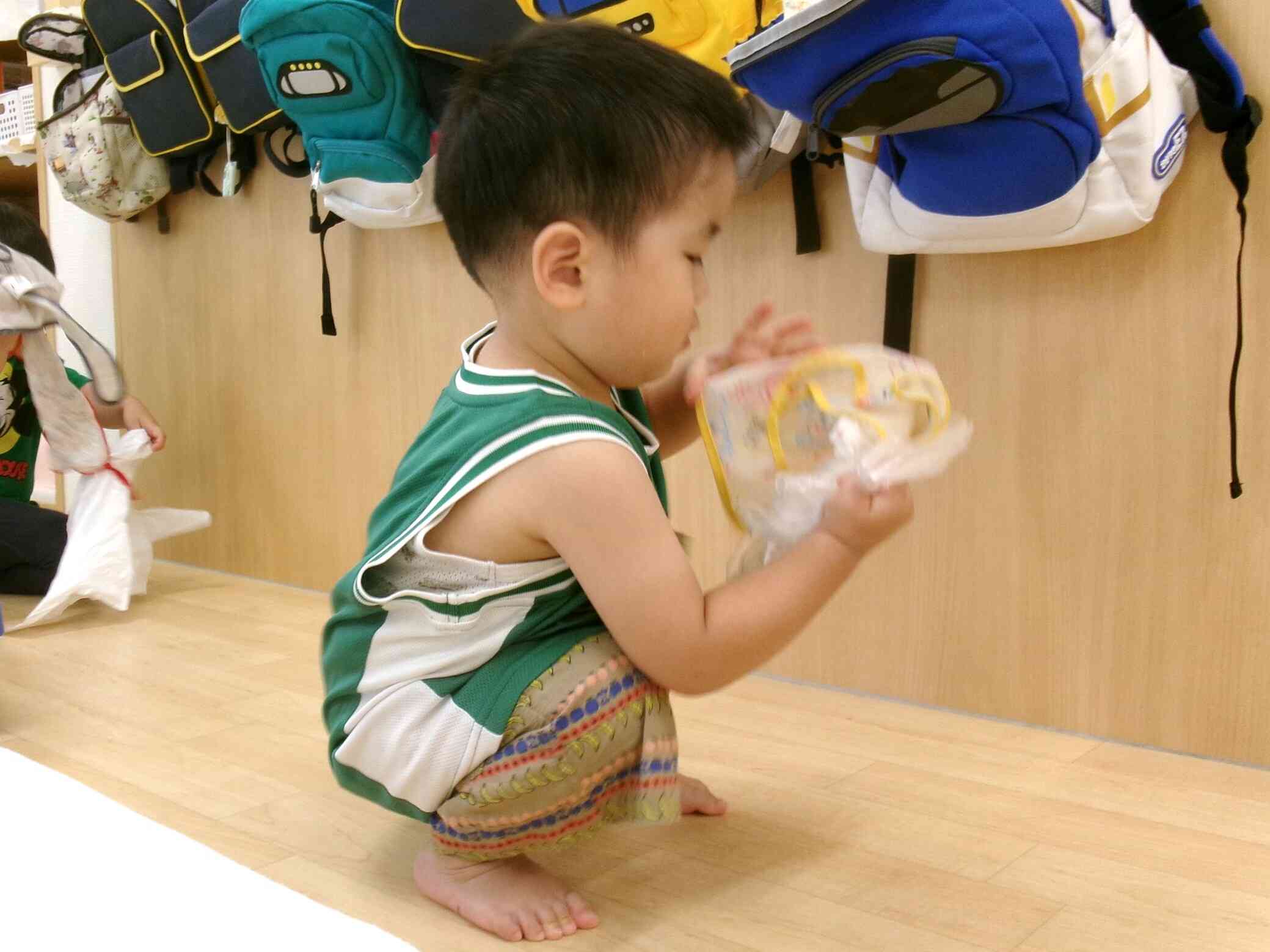 ご飯の後は、お片付け(^_-)-☆