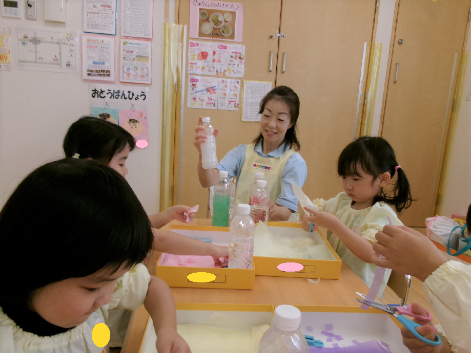 【おもいっきりSTEAM】色水遊び！