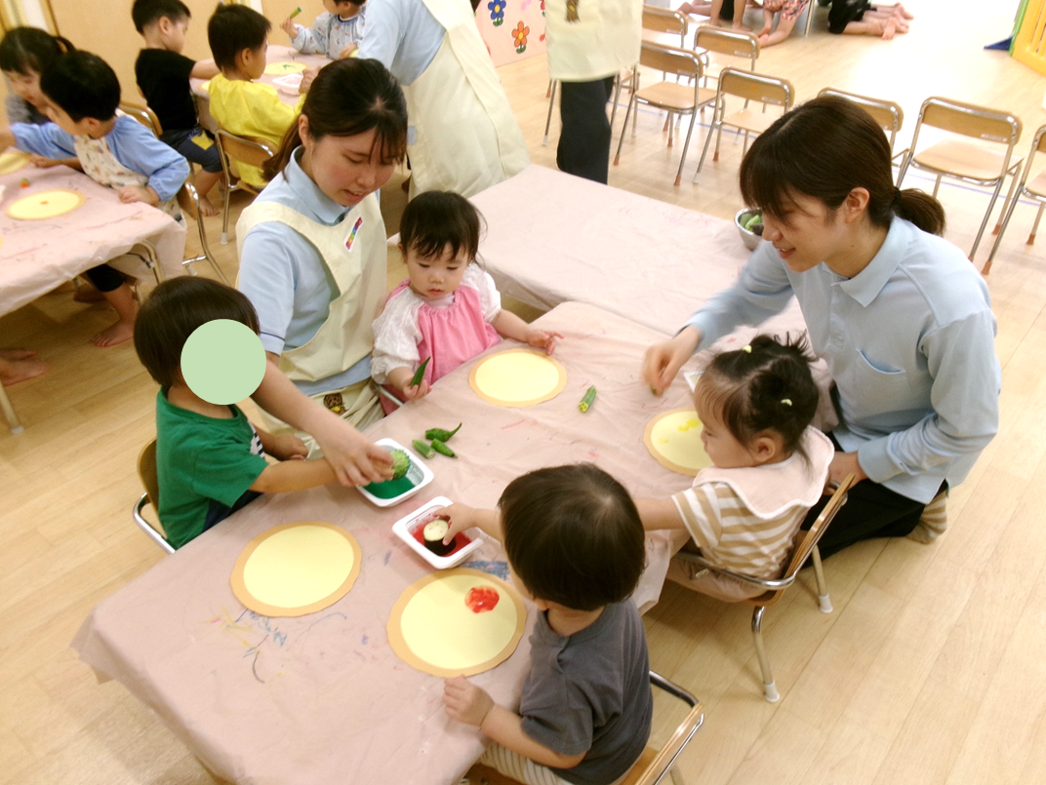 いっぱいトッピングして、美味しいピザを作ろう☆彡