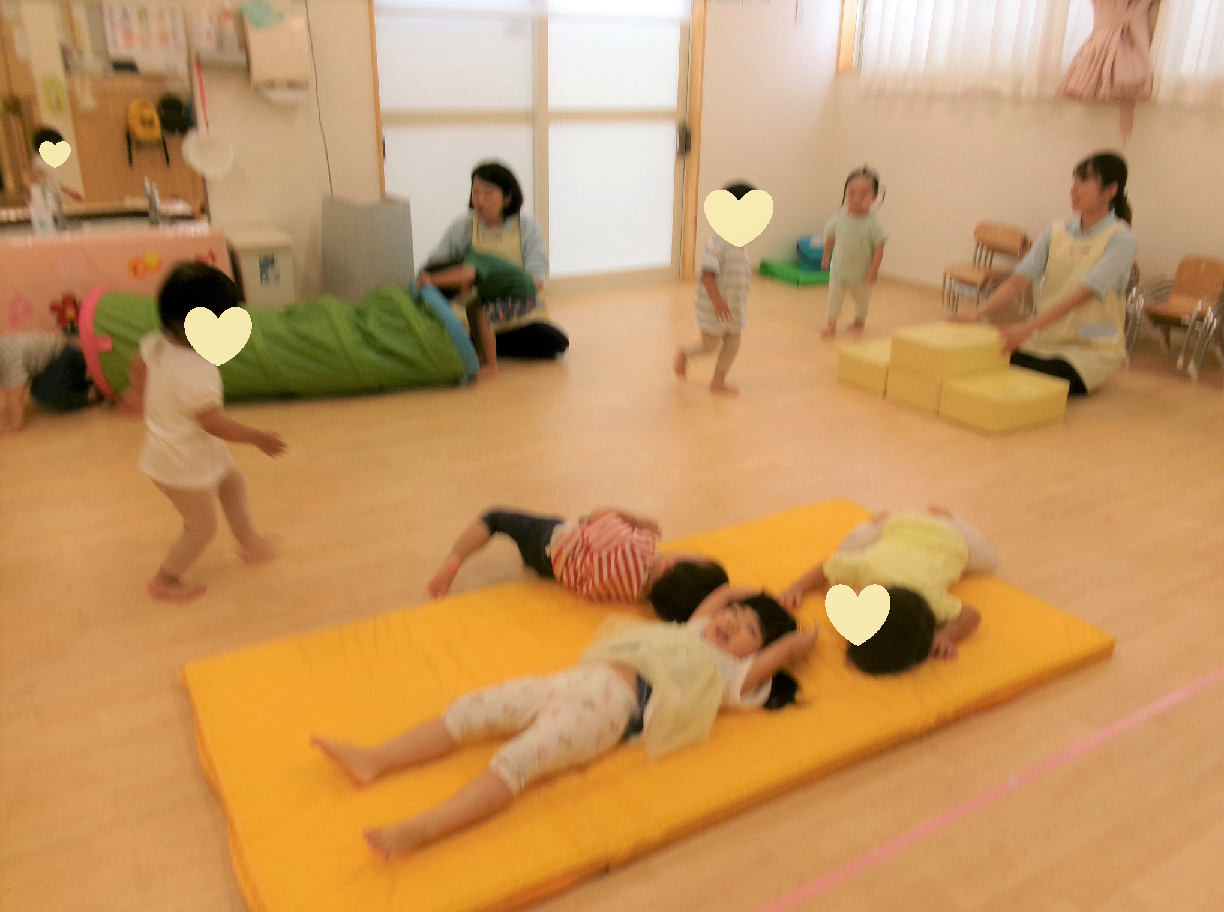 雨の日の室内遊び