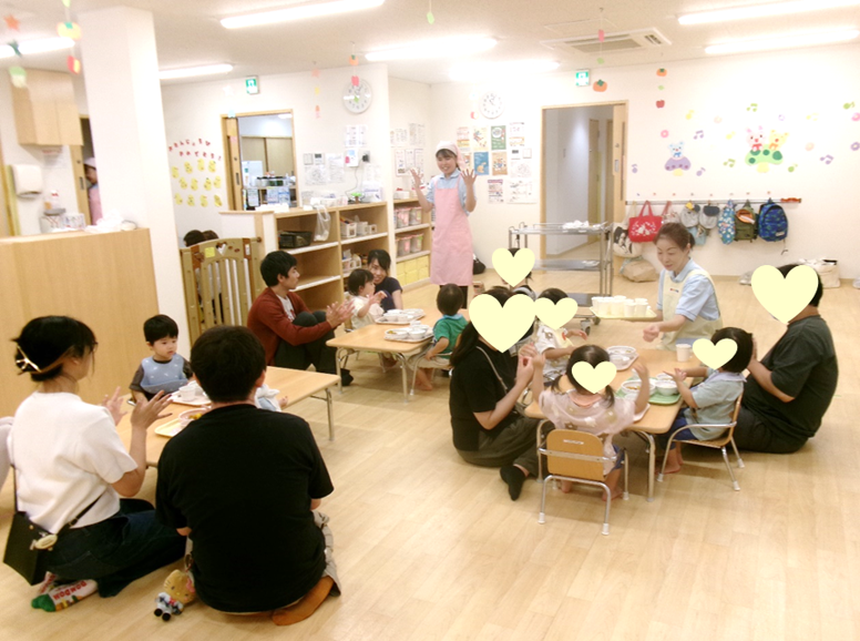 みんなで一緒に、いただきますヾ(＠⌒ー⌒＠)ノ
