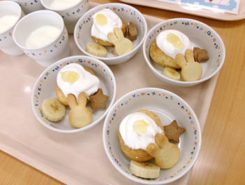 にぎやかなおやつでお祝い☆彡