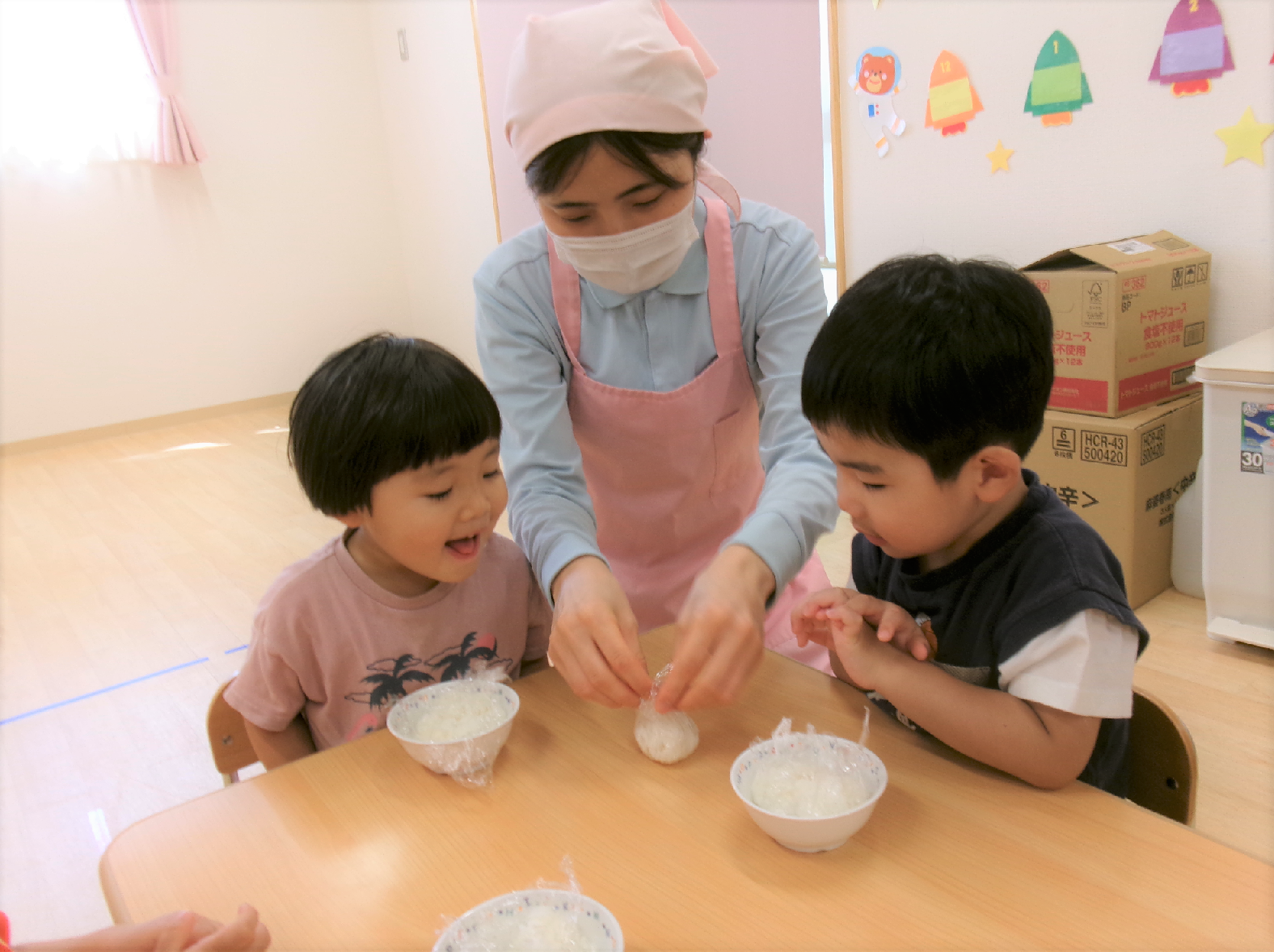 おにぎりを作ろう！！
