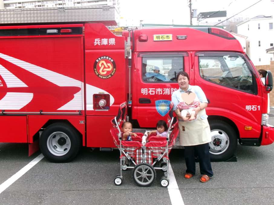 ひよこ組さんも、興味津々な様子でした♪