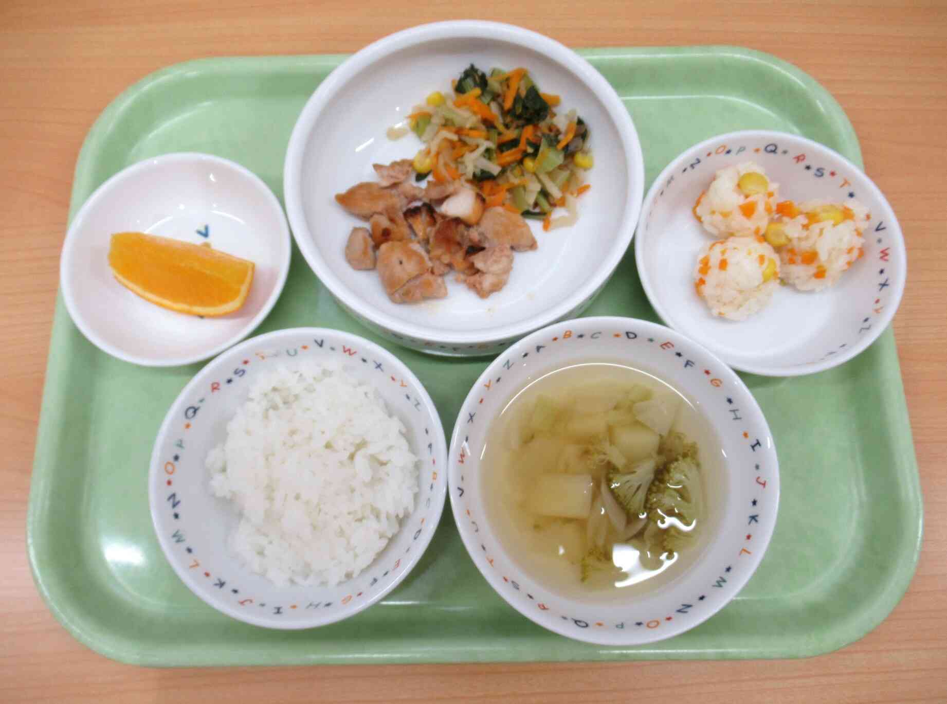 9月18日の給食