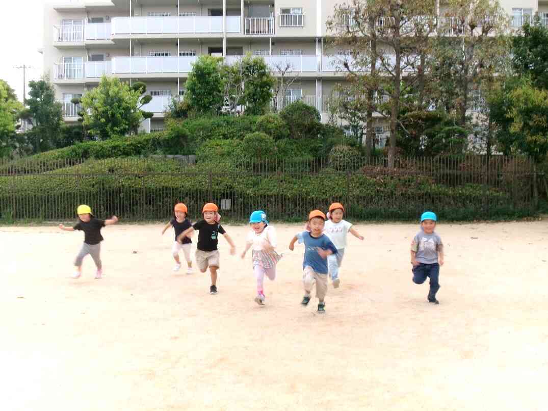 誰がいちばん速いかな～？？！