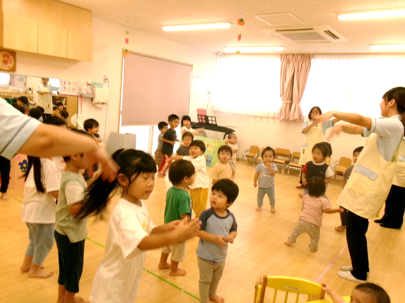 朝の会のあとは?