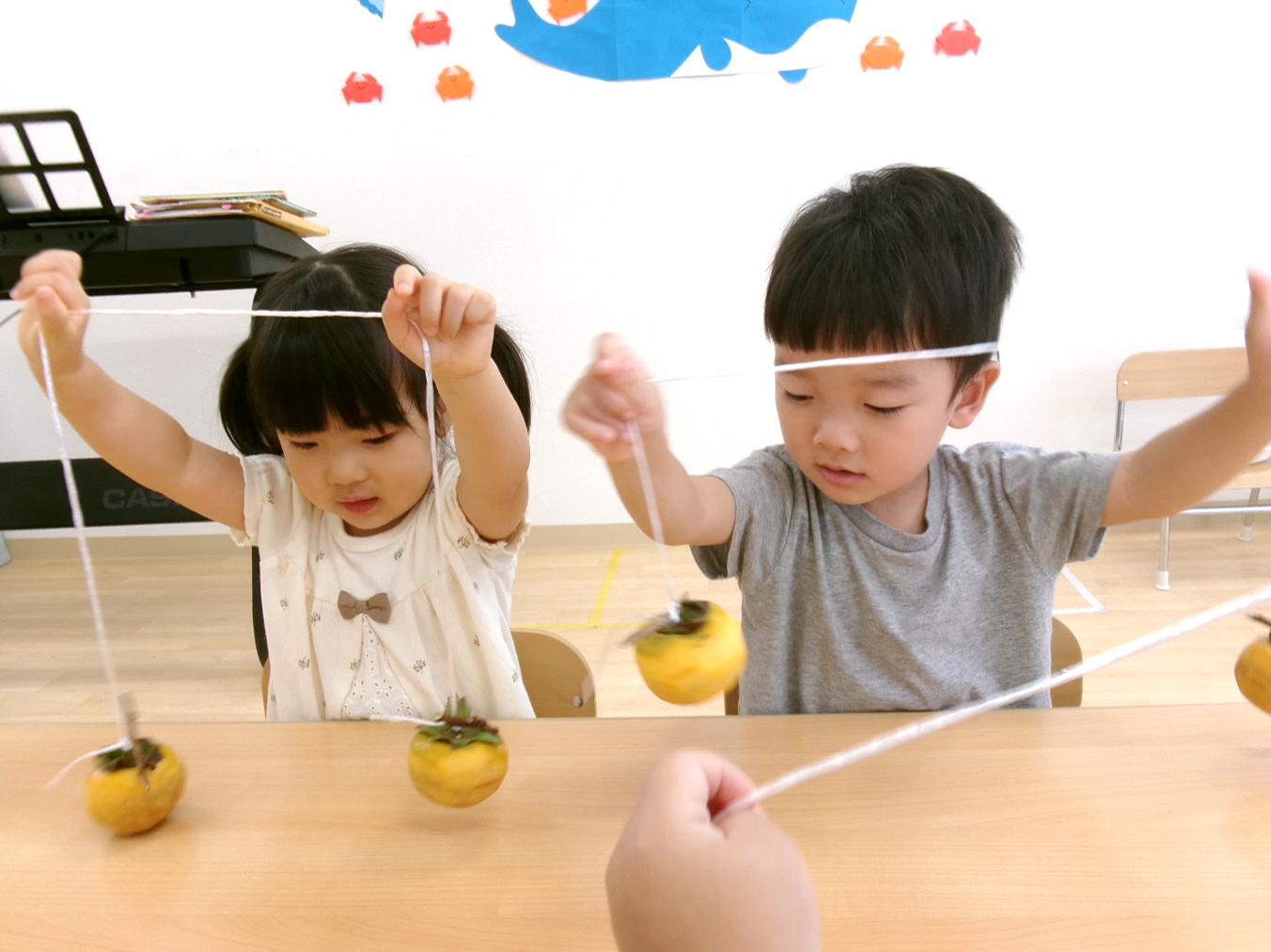 干し柿を作ろう!!