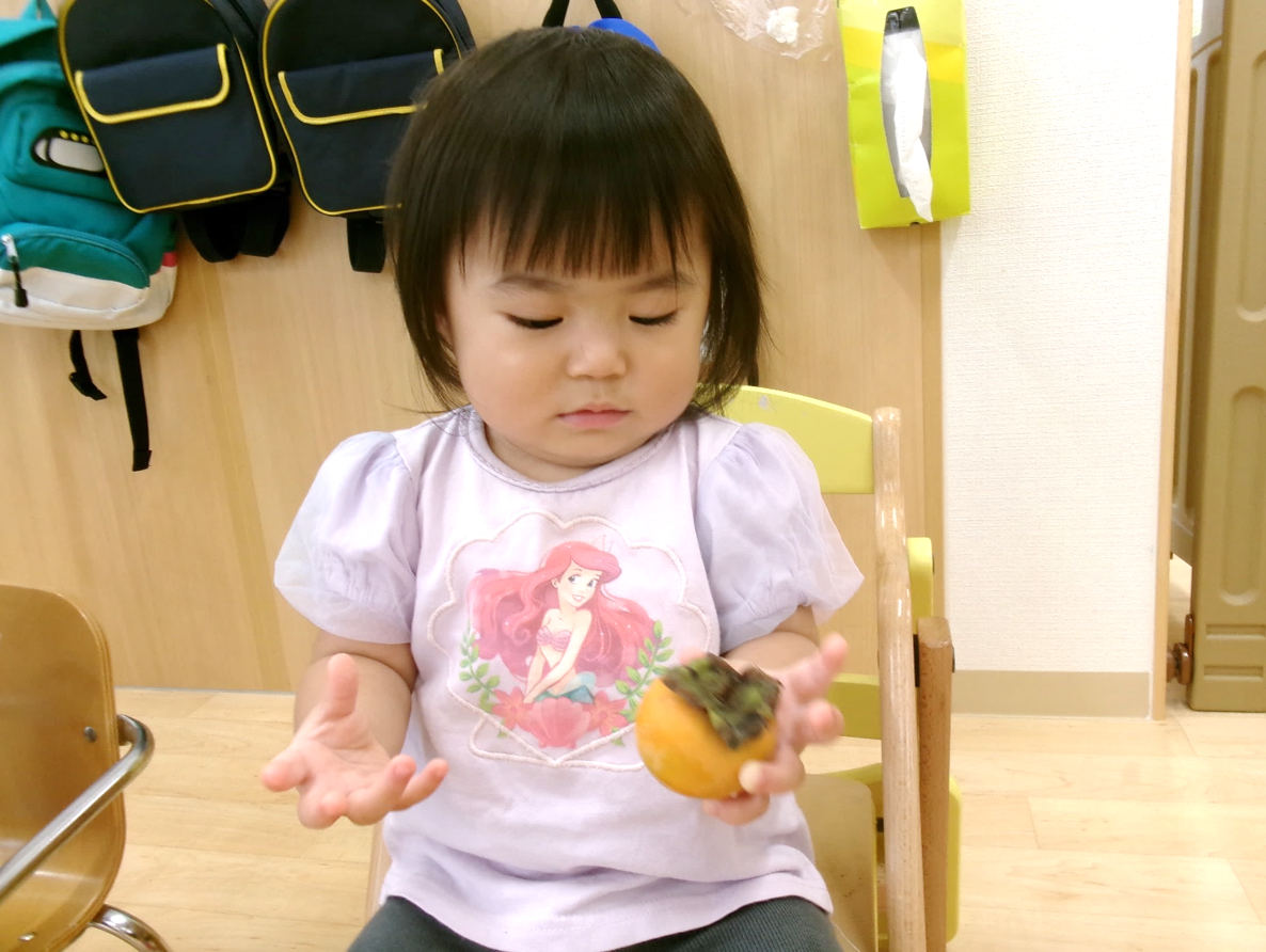 ひよこ組さんも、触れてみたよ♪