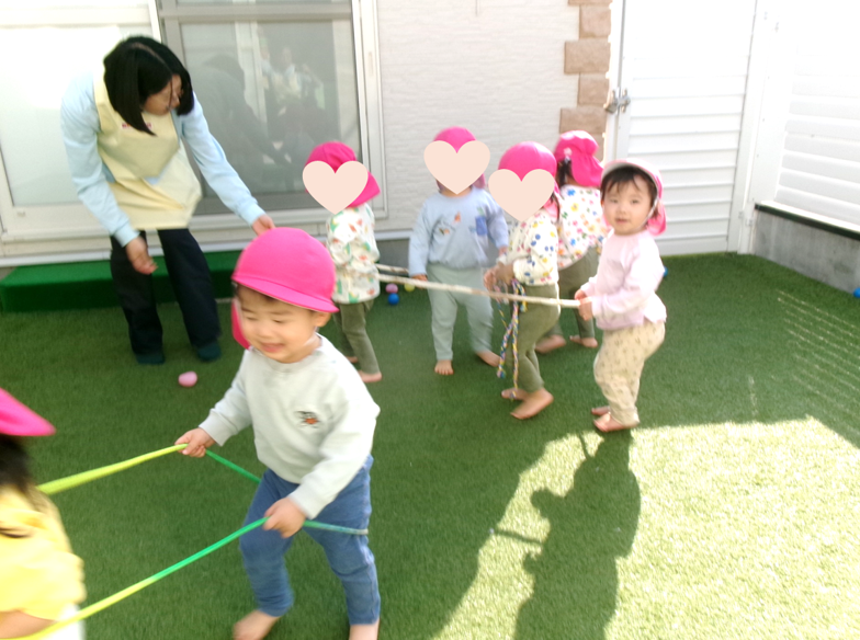 電車ごっこ楽しいな(●^o^●)